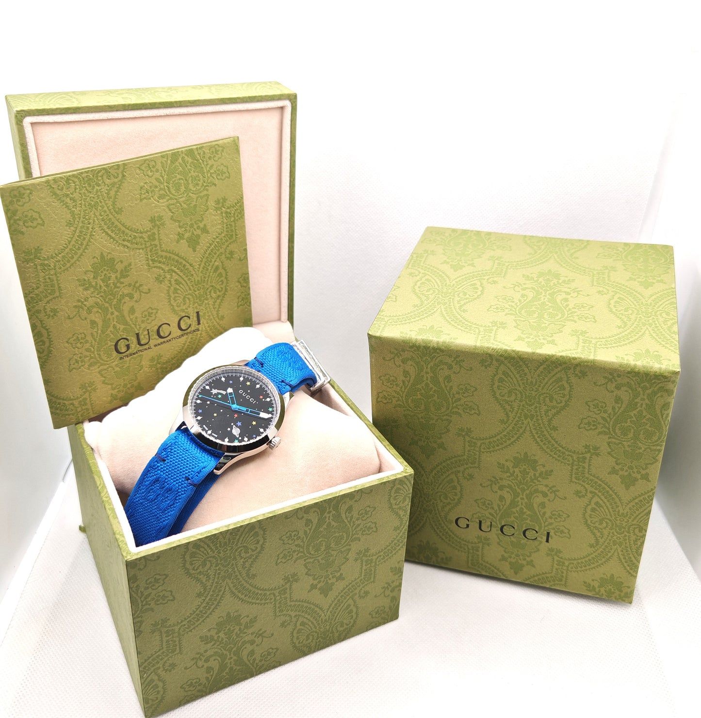 GUCCI orologio per unisex al quarzo mod. G-TIMELESS/NYLON - YA1264183