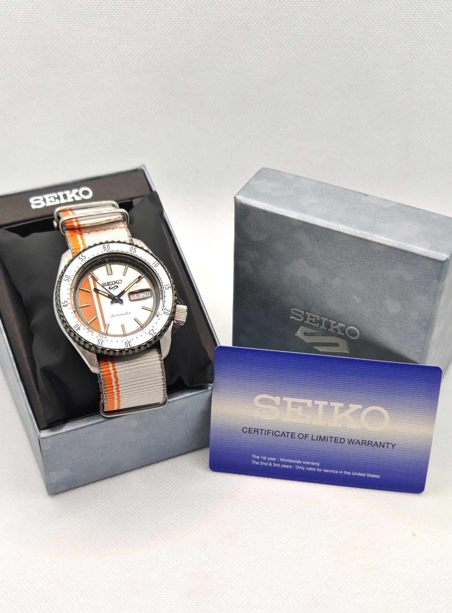 SEIKO SRPK73K1 con scatola vista set