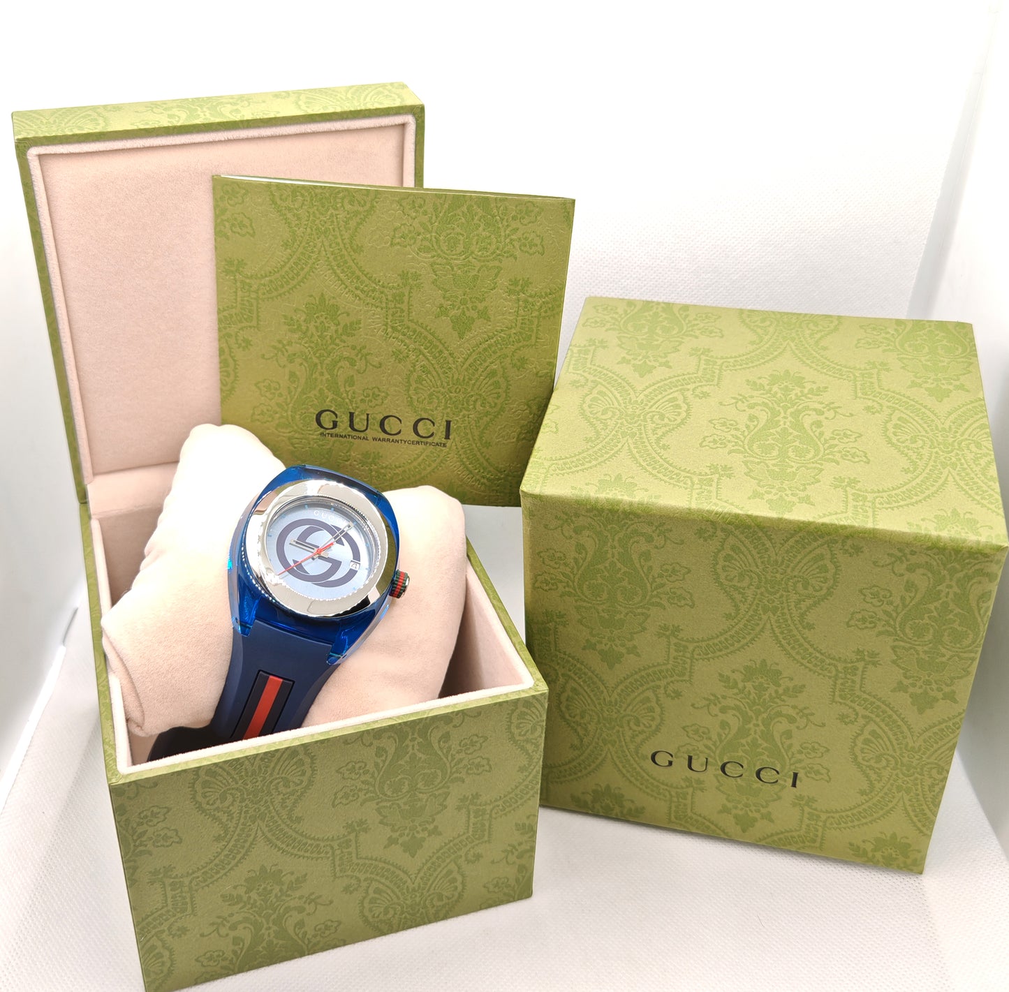 GUCCI orologio per UOMO/unisex al quarzo mod. SYNC - YA137104 46mm