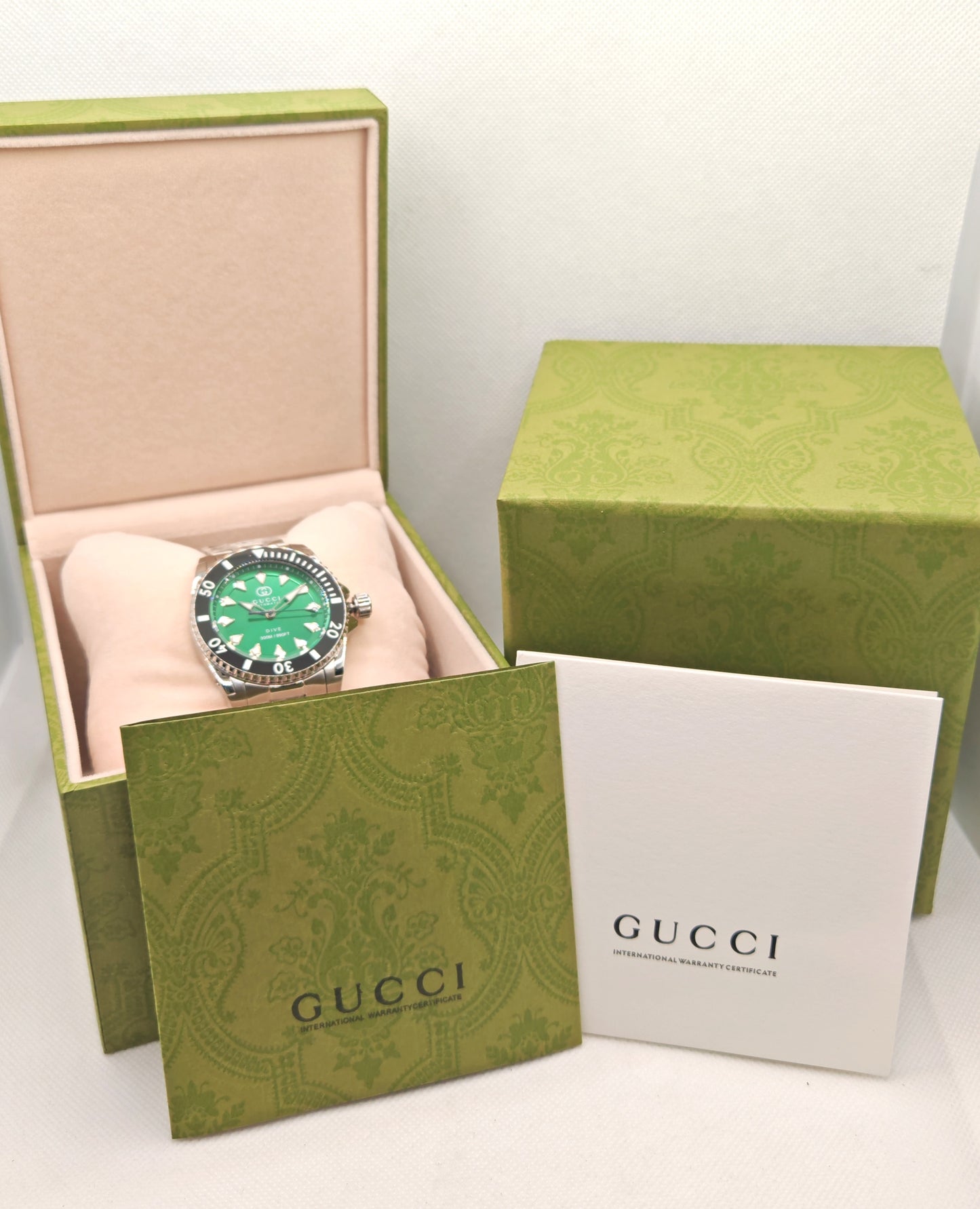 GUCCI DIVE YA136363 – Orologio Automatico Uomo Verde | tikAworld