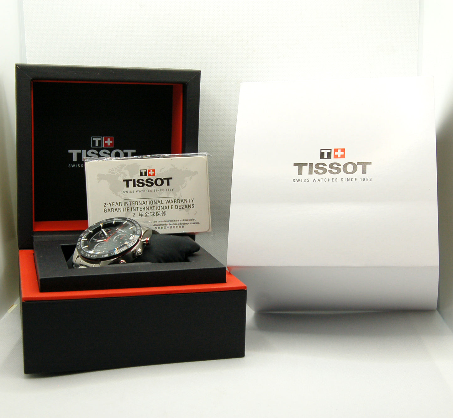 TISSOT MEN'S quartz watch model PRS 516 CHRONOGRAPH - T100.417.11.051.01
