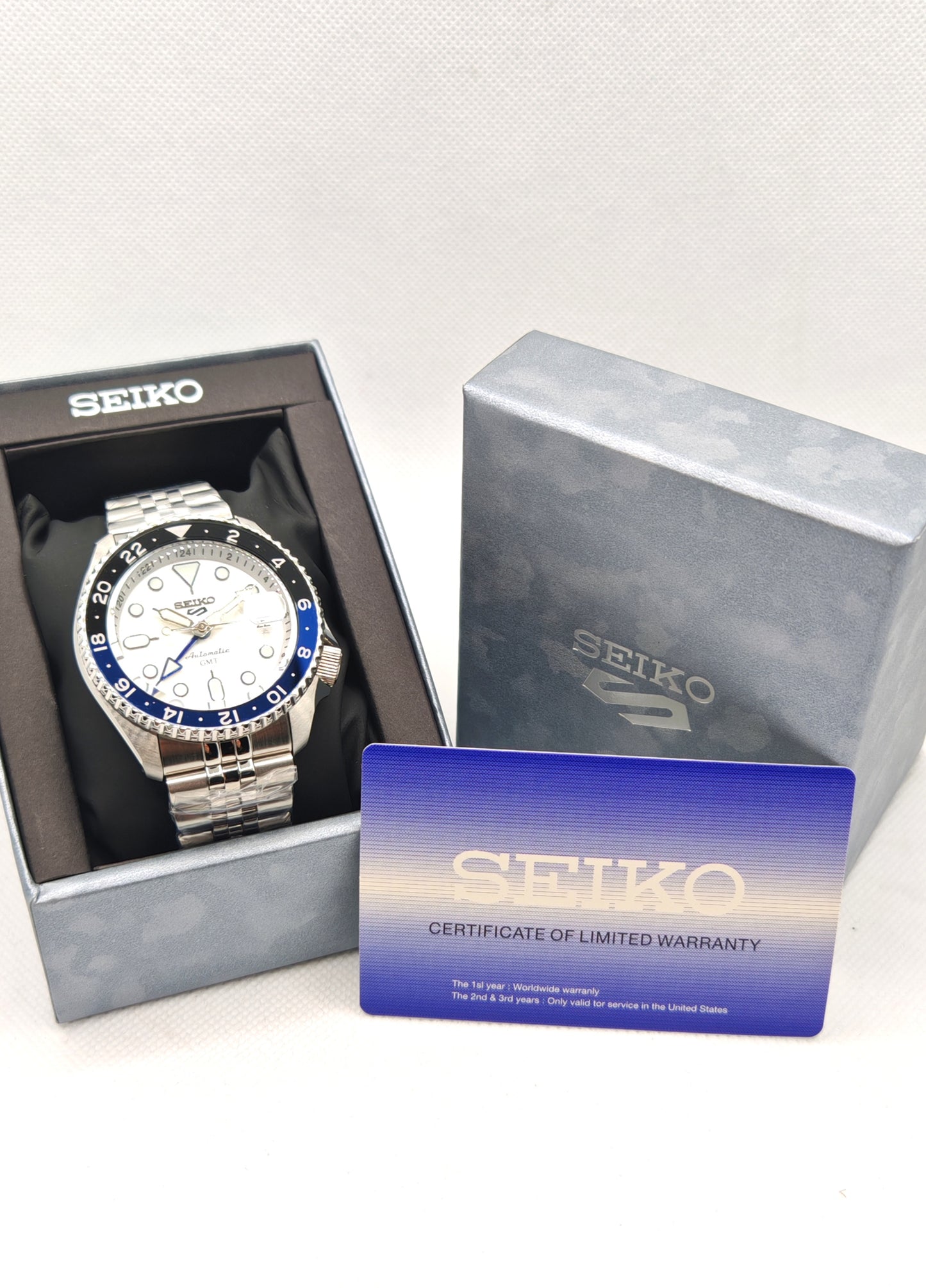 SEIKO 5 GMT orologio automatico SSK033K1 | tikAworld