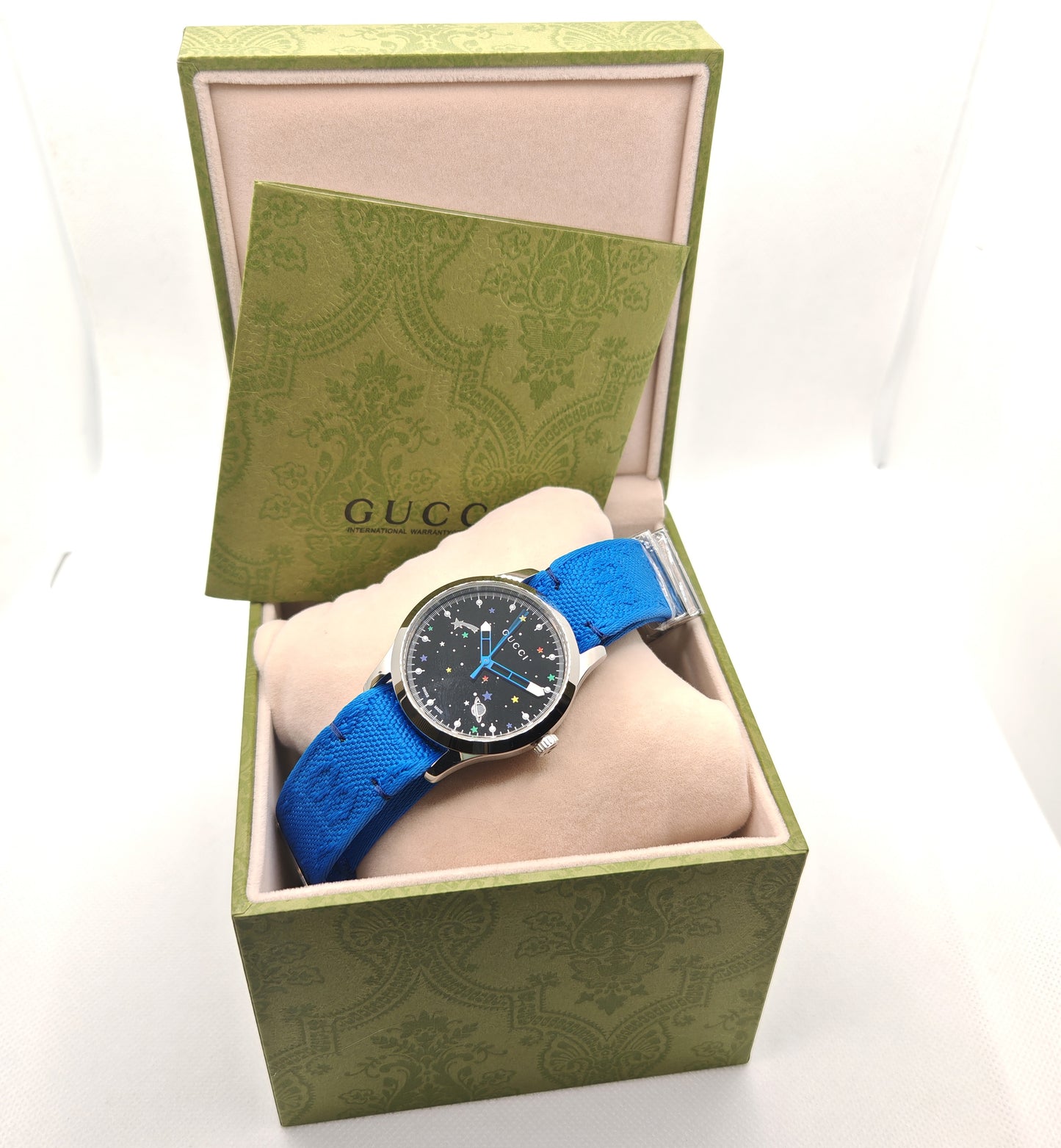 GUCCI orologio per unisex al quarzo mod. G-TIMELESS/NYLON - YA1264183