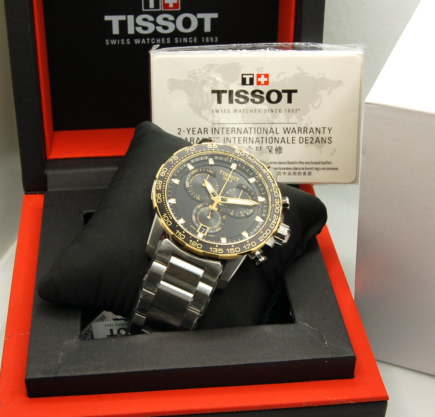 TISSOT MEN'S quartz watch model T-Sport SUPERSPORT CHRONO - T125.617.21.051.00