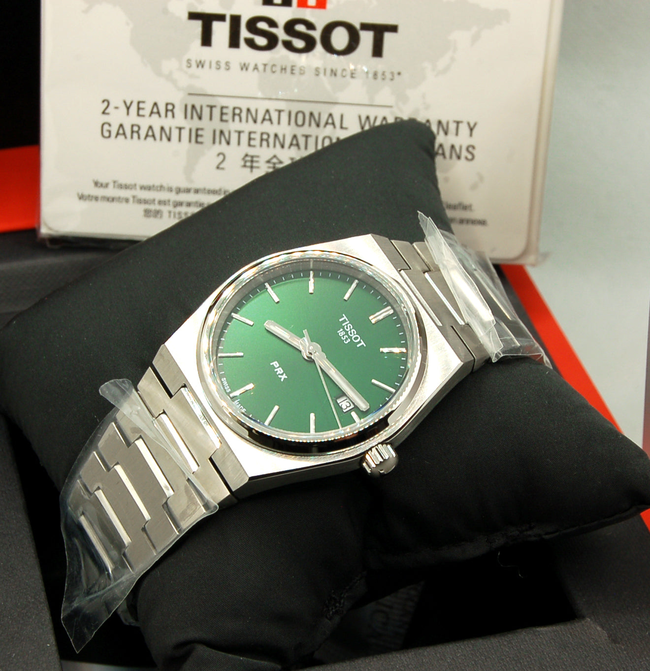 TISSOT PRX 40mm Men's Quartz Watch - T137.210.11.081.00