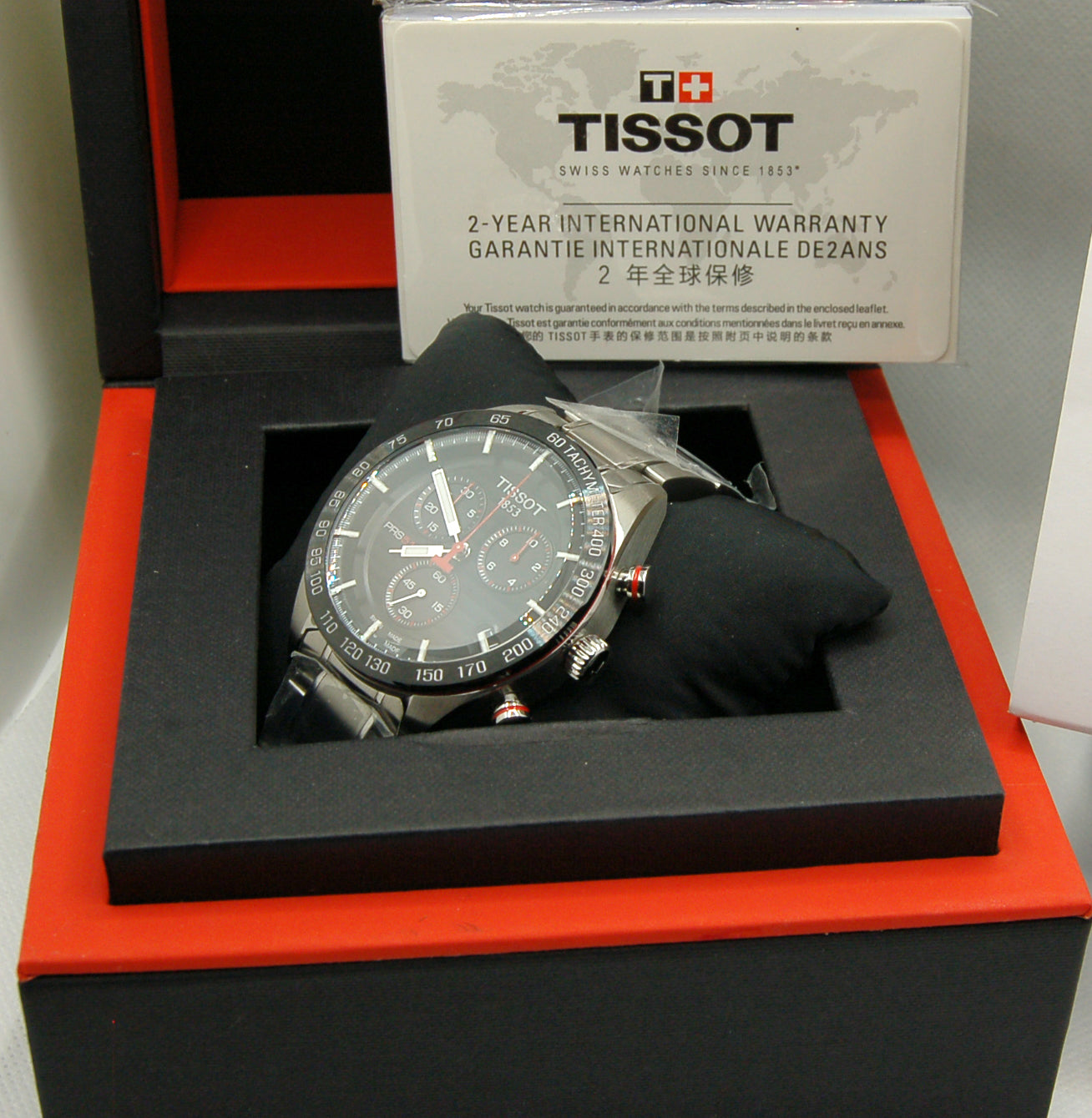 TISSOT MEN'S quartz watch model PRS 516 CHRONOGRAPH - T100.417.11.051.01