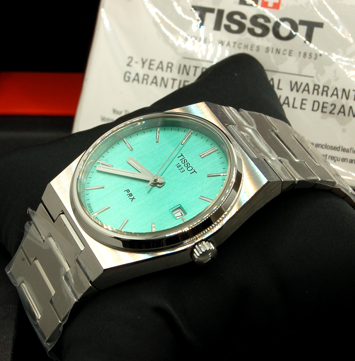 TISSOT PRX 40mm Men's Quartz Watch - T137.410.11.091.01
