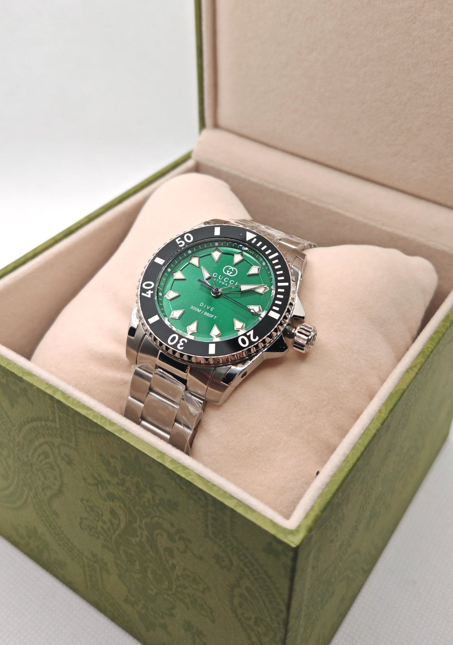 GUCCI DIVE YA136363 – Orologio Automatico Uomo Verde | tikAworld