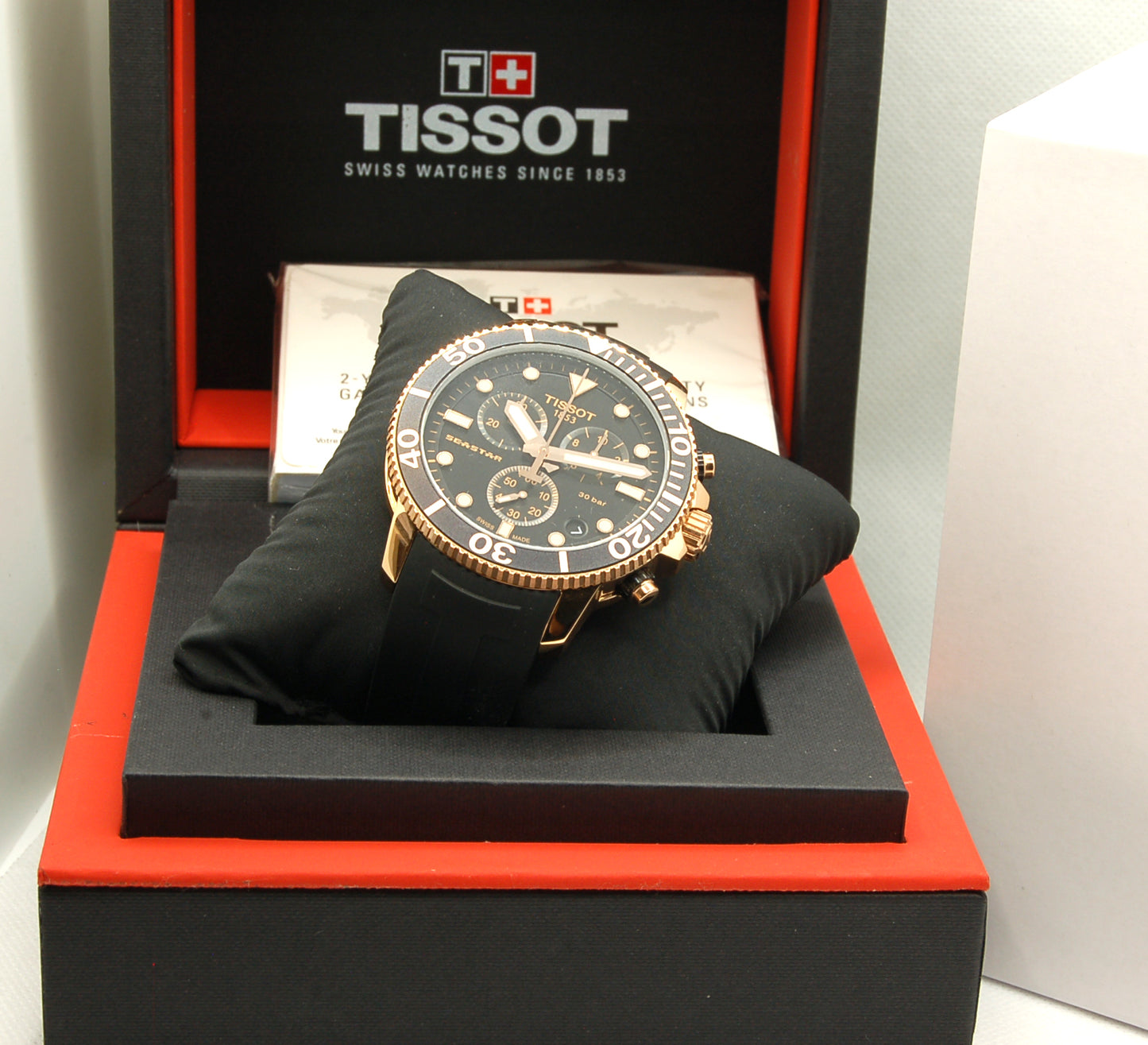 TISSOT MEN'S quartz watch, model SEASTAR 1000 45 MM - T120.417.37.051.00