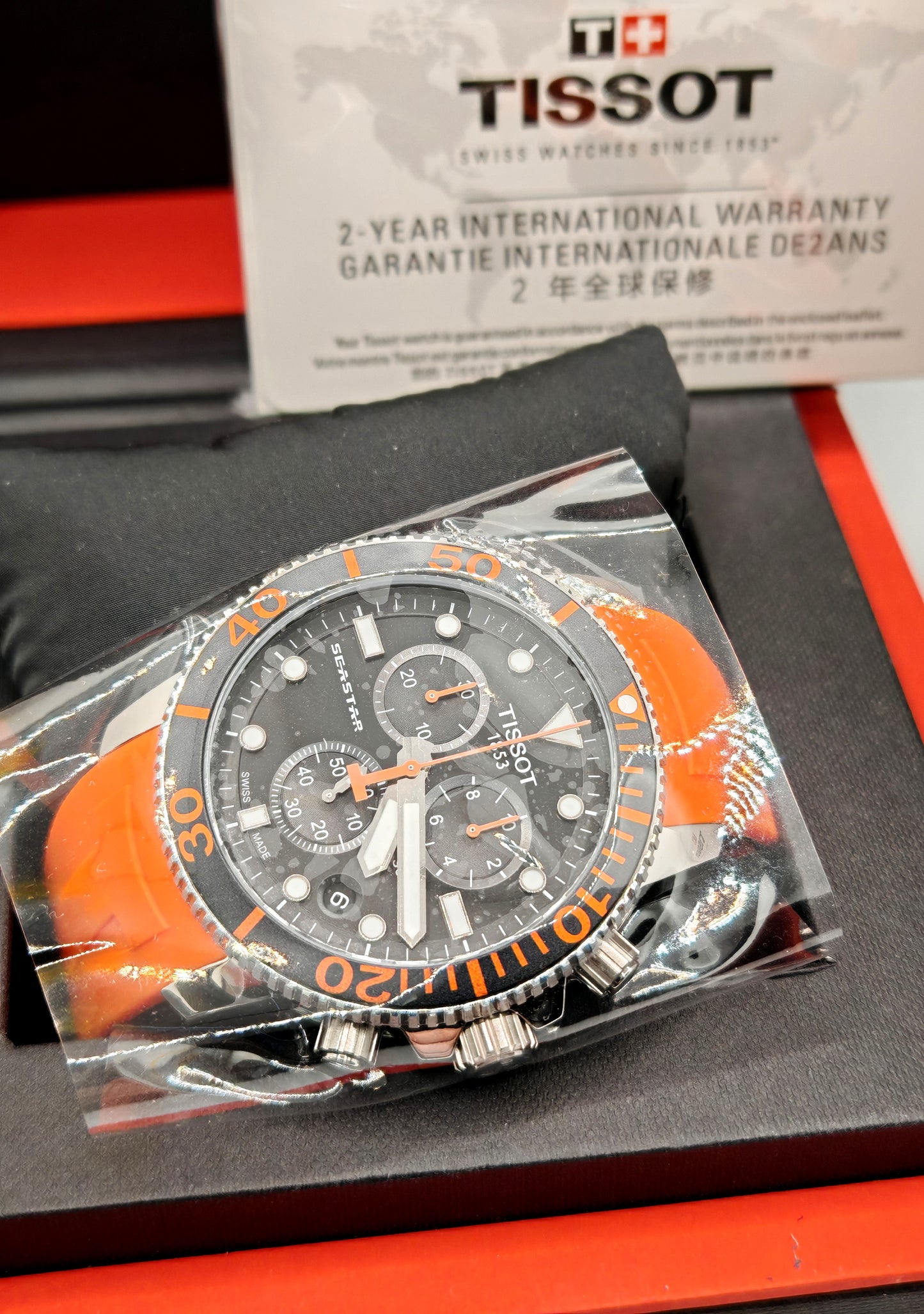 TISSOT MEN'S SEASTAR 1000 quartz watch - T120.417.17.051.01 | tikAworld