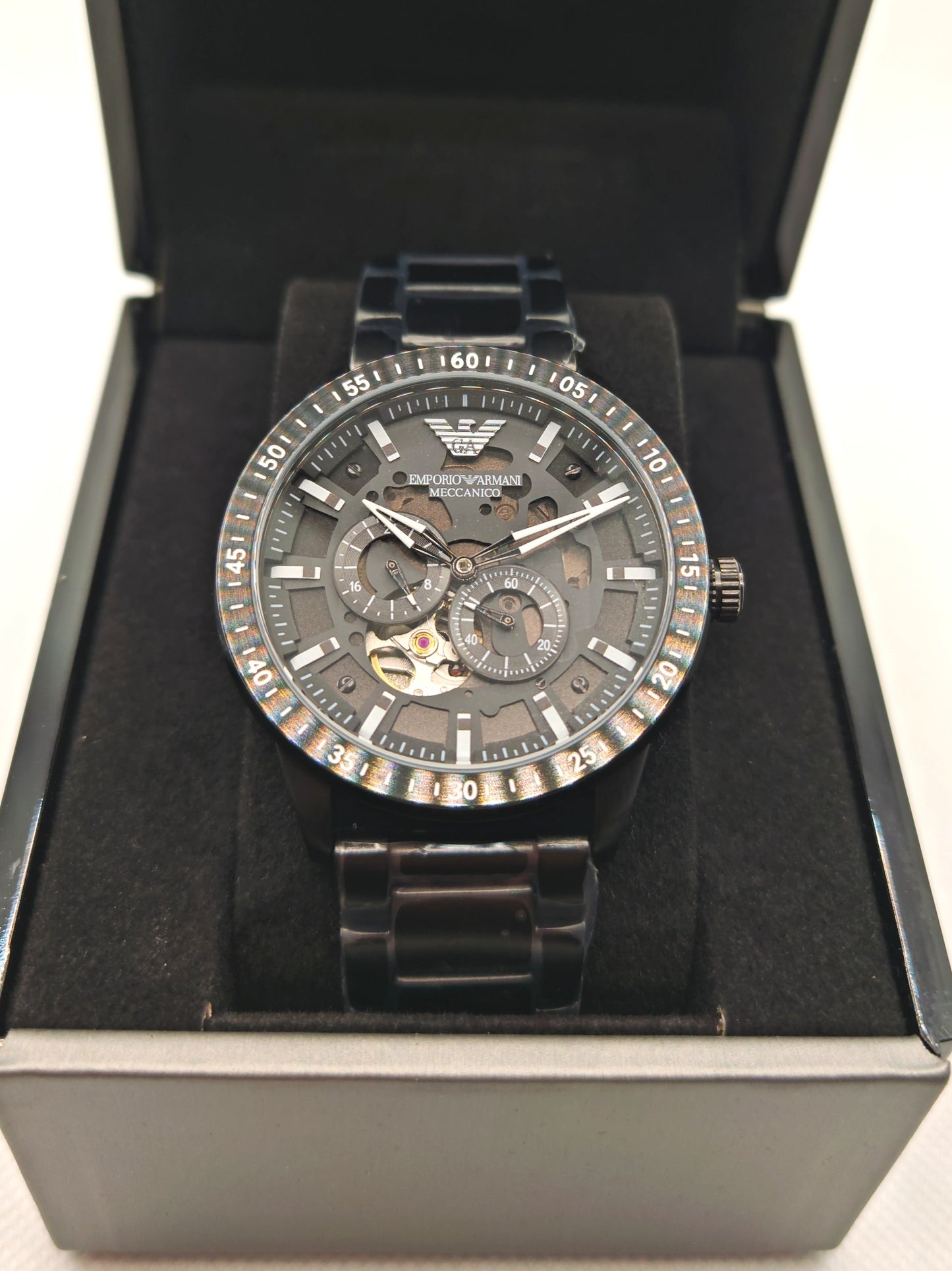 EMPORIO ARMANI AR60054 – Orologio Automatico Uomo Nero | tikAworld