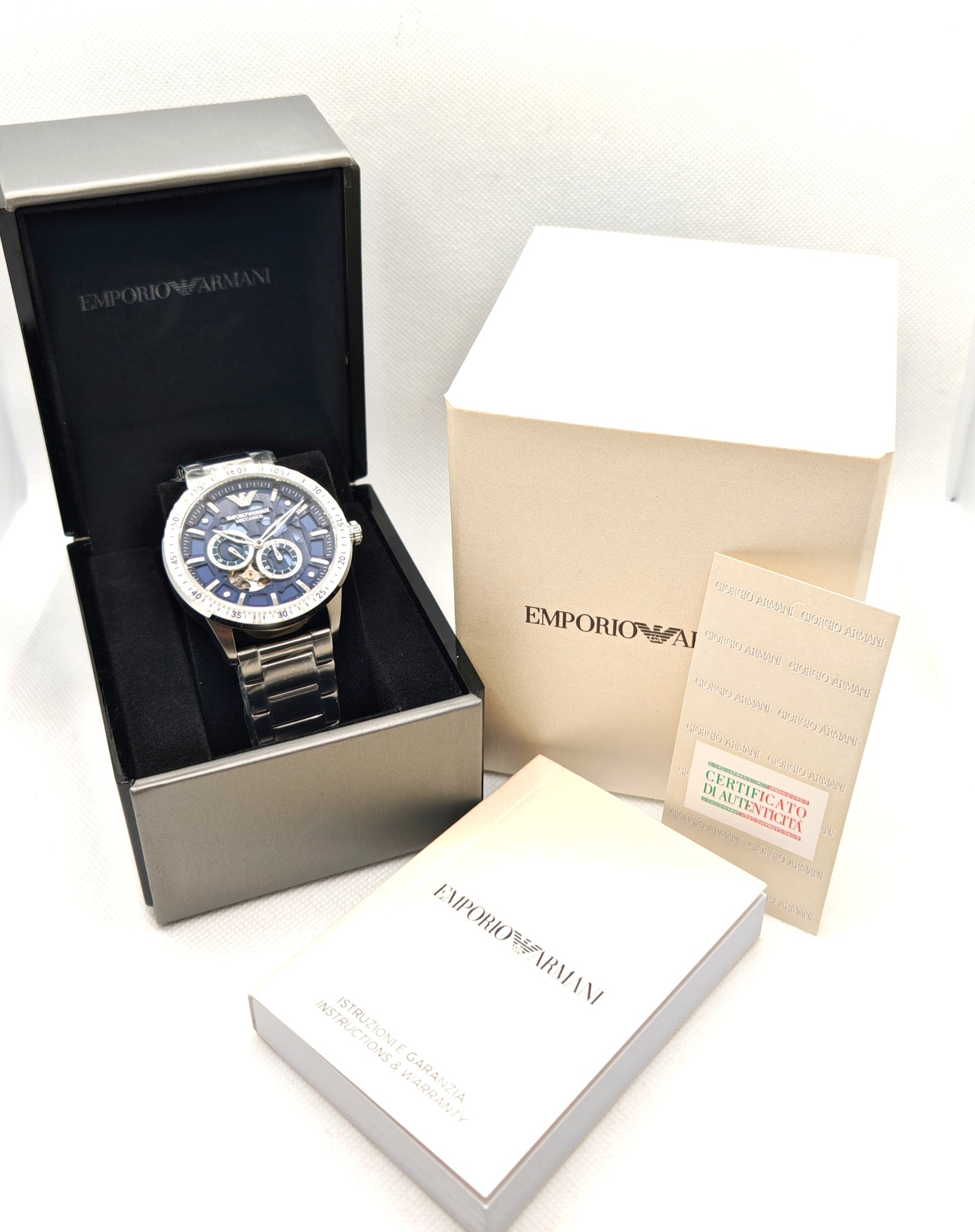 EMPORIO ARMANI orologio UOMO automatico mod. MECCANICO - AR60052