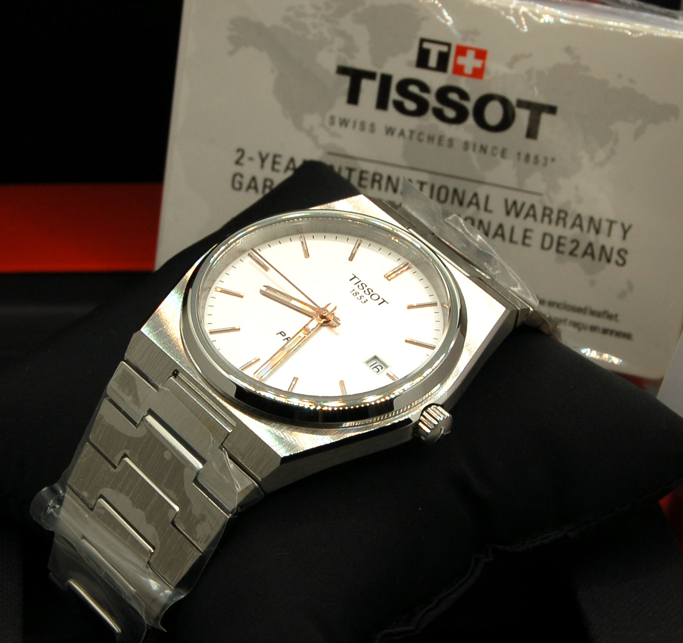 TISSOT PRX 40mm Men's Quartz Watch - T137.410.11.031.00