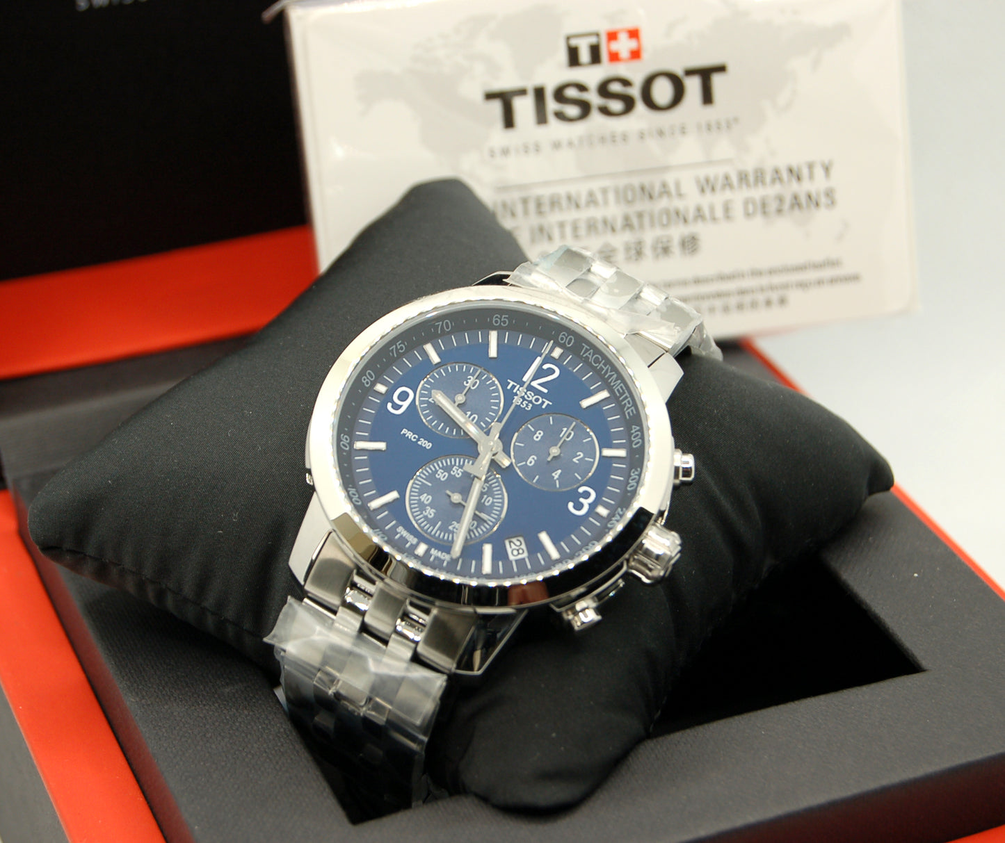 TISSOT PRC 200 CHRONOGRAPH MEN'S quartz watch - T114.417.11.047.00 | tikAworld