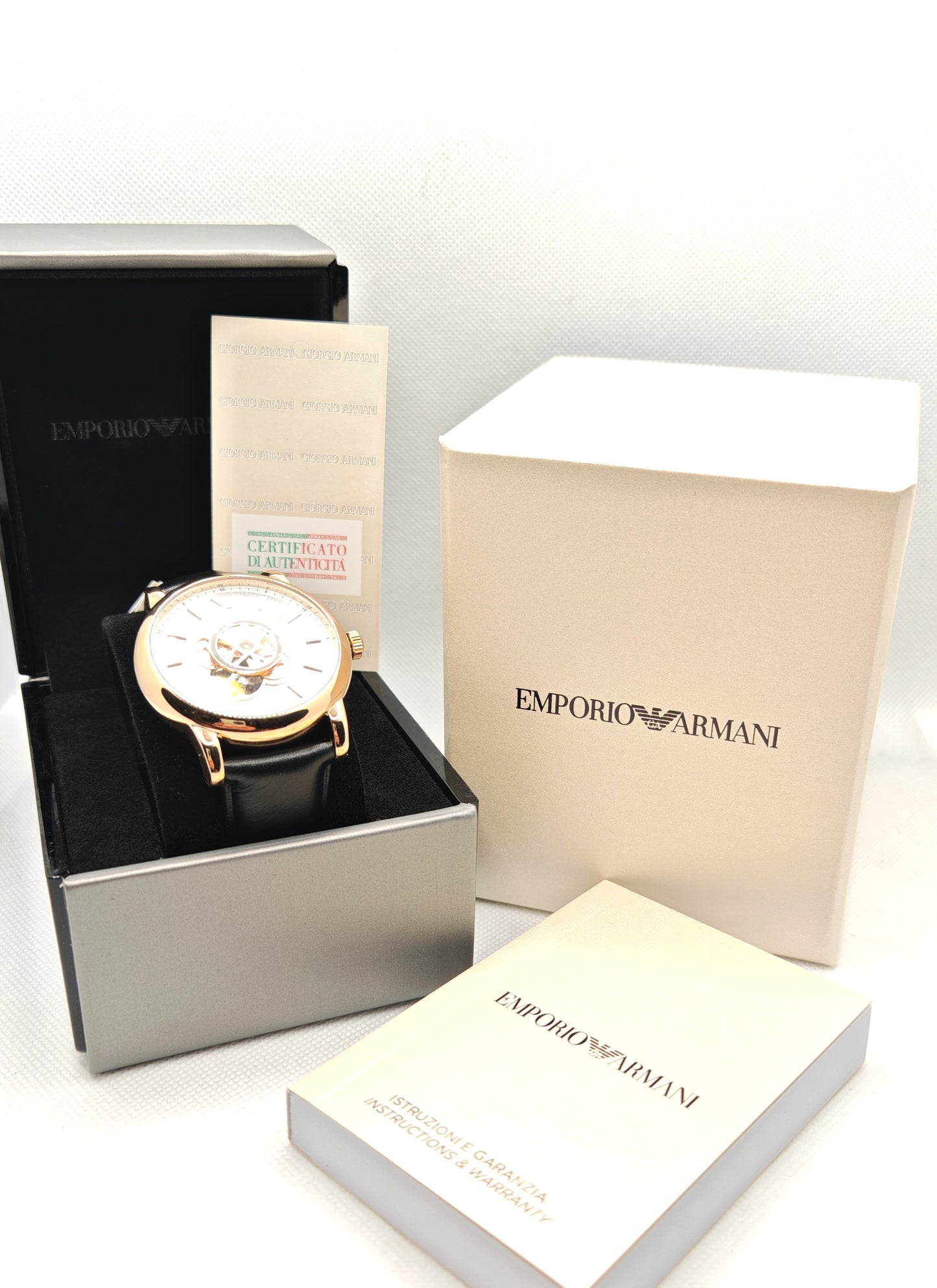 EMPORIO ARMANI orologio UOMO automatico MECCANICO - AR60013 | tikAworld