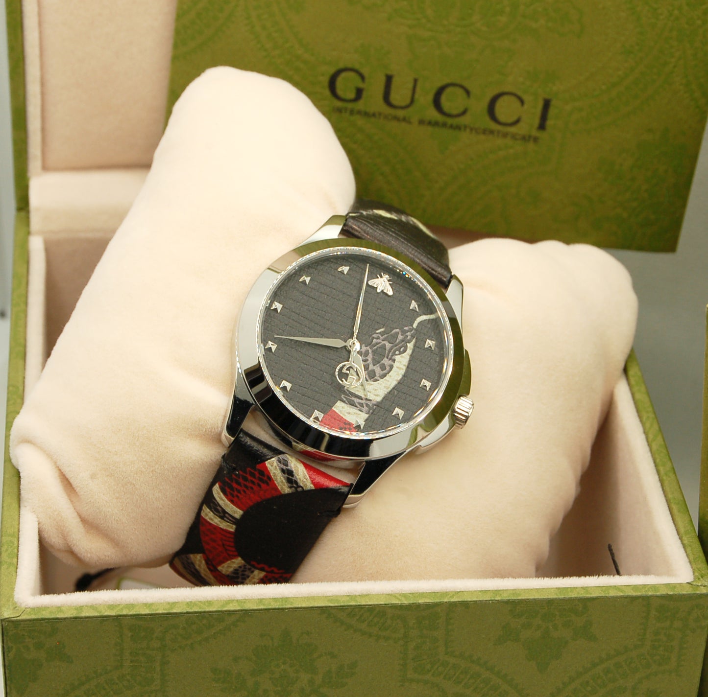 GUCCI men's/unisex quartz watch mod. G-TIMELESS ref. YA1264007a