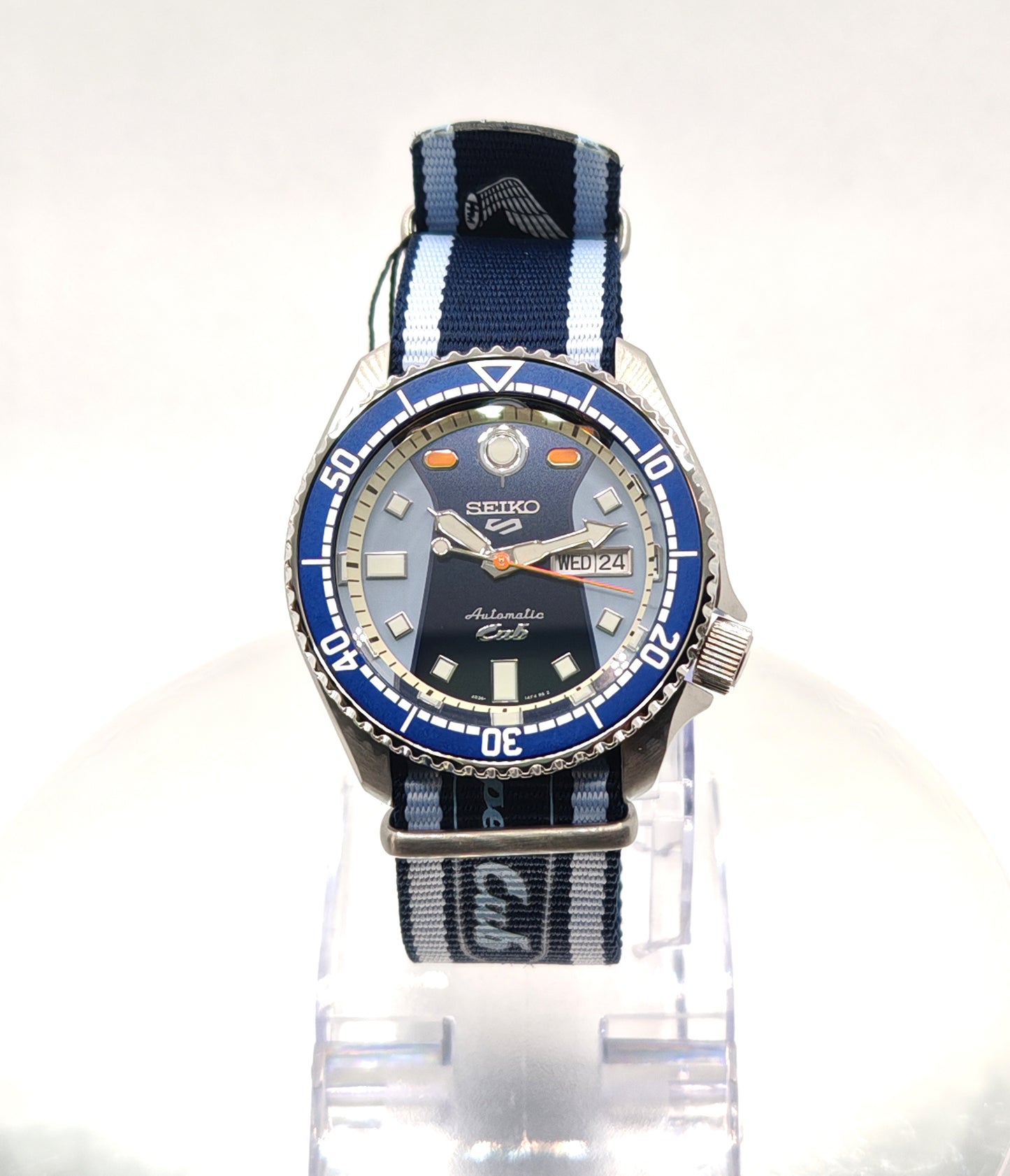 SEIKO Serie 5 orologio automatico Retro Colour Collection mod. SRPK37K1