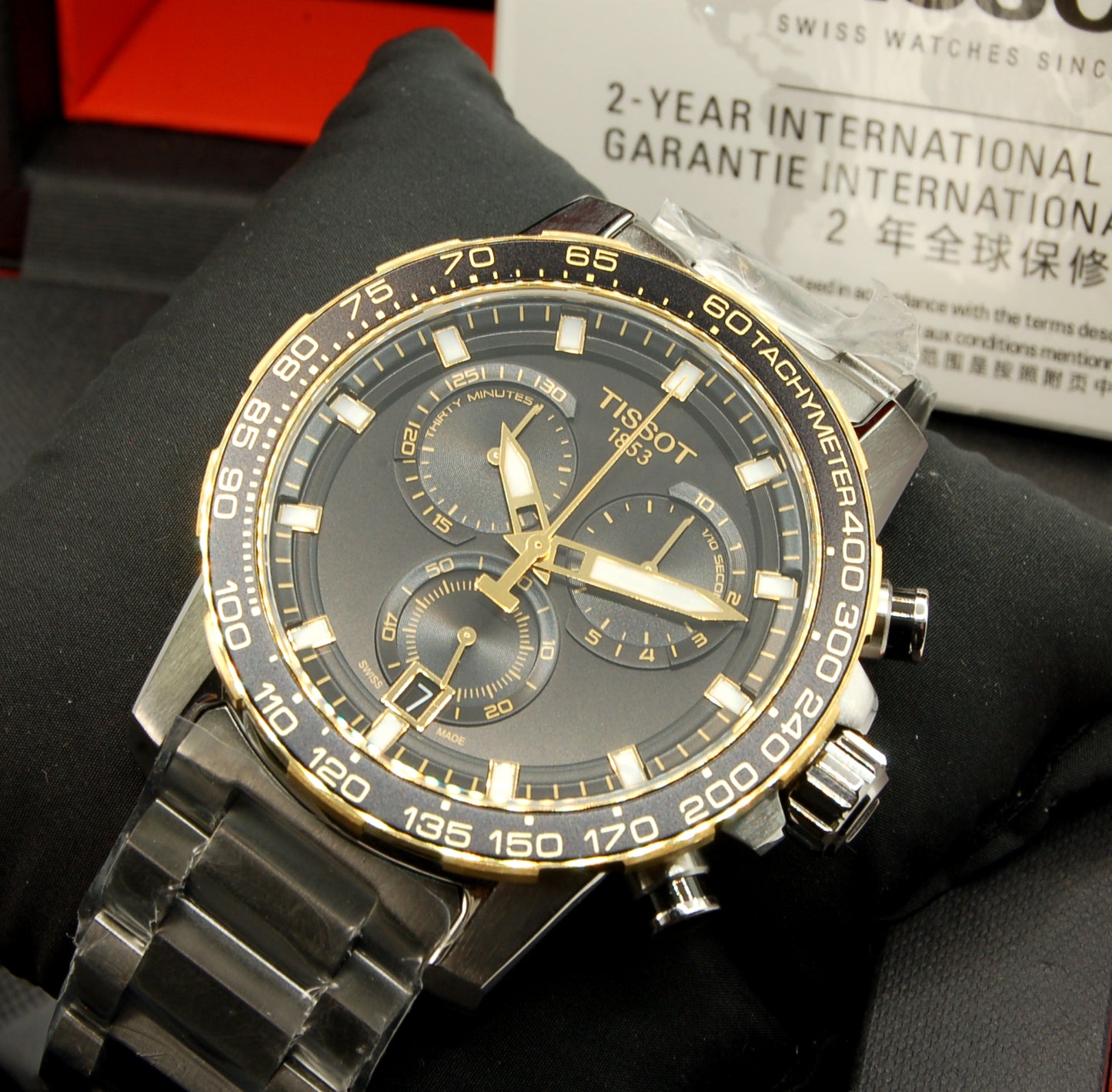 TISSOT MEN'S quartz watch model T-Sport SUPERSPORT CHRONO - T125.617.21.051.00