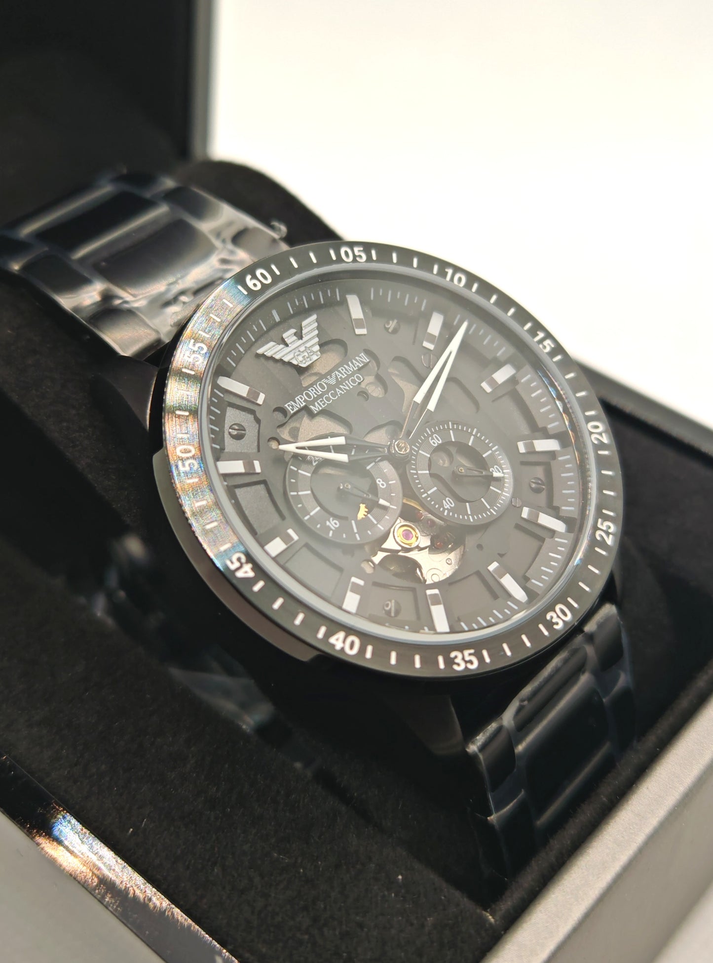 EMPORIO ARMANI AR60054 – Orologio Automatico Uomo Nero | tikAworld