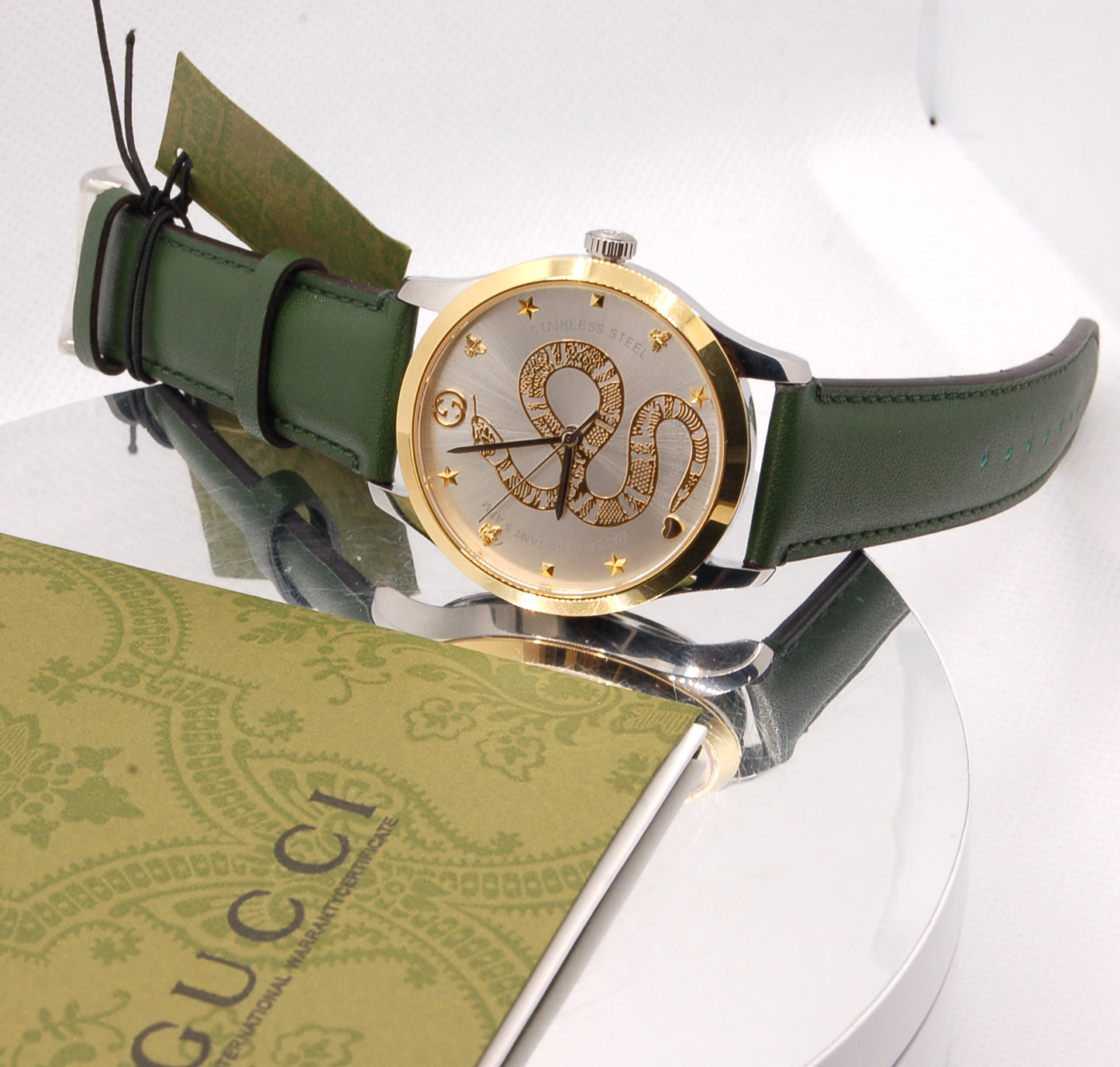 GUCCI MEN'S/Unisex Quartz Watch Model: G-TIMELESS Blue/Steel - YA1264139