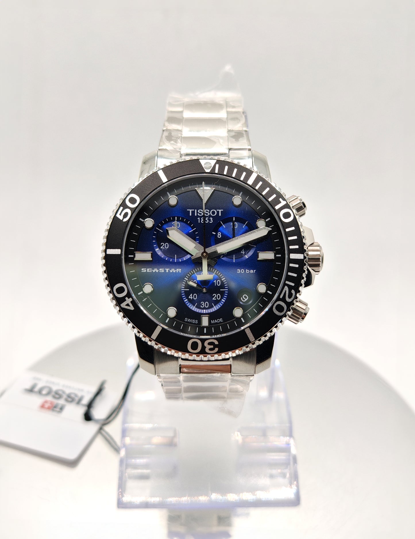 TISSOT MEN'S quartz watch, model SEASTAR 1000 45 MM - T120.417.11.041.01