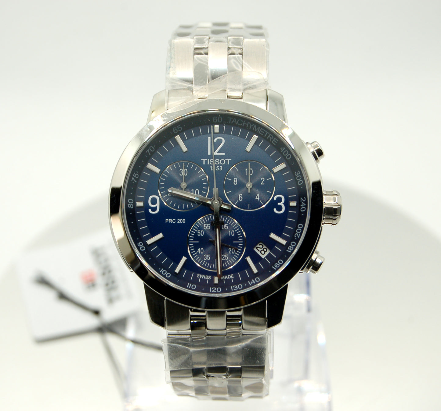 TISSOT PRC 200 CHRONOGRAPH MEN'S quartz watch - T114.417.11.047.00 | tikAworld