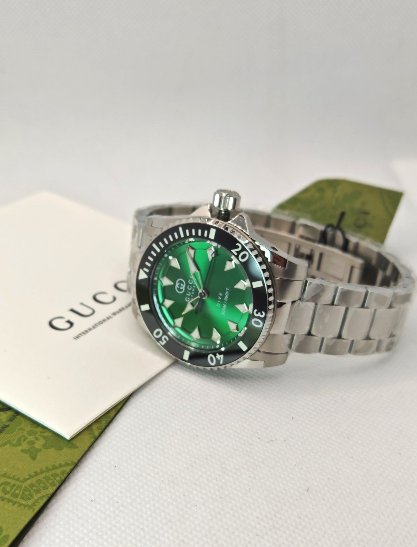 GUCCI DIVE YA136363 – Orologio Automatico Uomo Verde | tikAworld