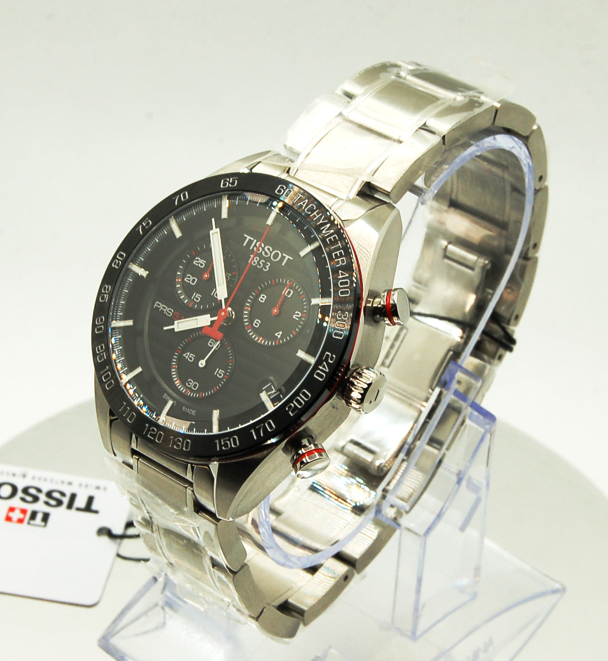 TISSOT MEN'S quartz watch model PRS 516 CHRONOGRAPH - T100.417.11.051.01