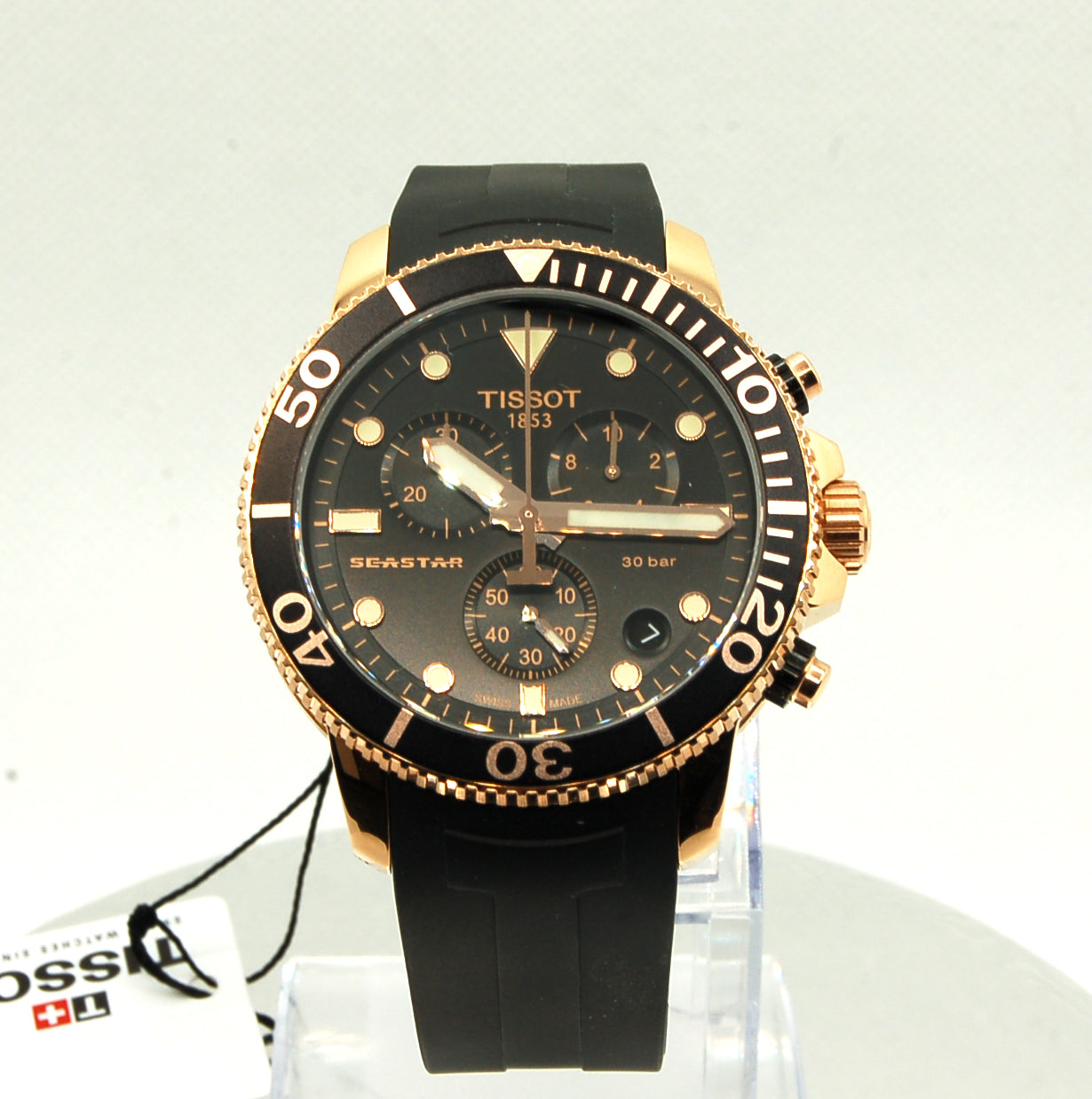 TISSOT MEN'S quartz watch, model SEASTAR 1000 45 MM - T120.417.37.051.00