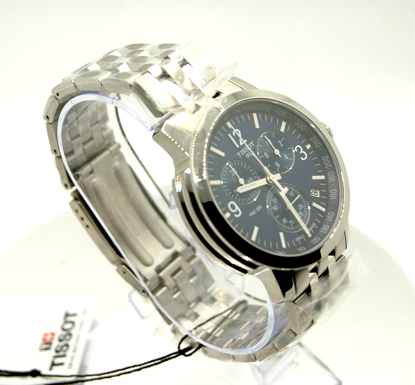 TISSOT PRC 200 CHRONOGRAPH MEN'S quartz watch - T114.417.11.047.00 | tikAworld