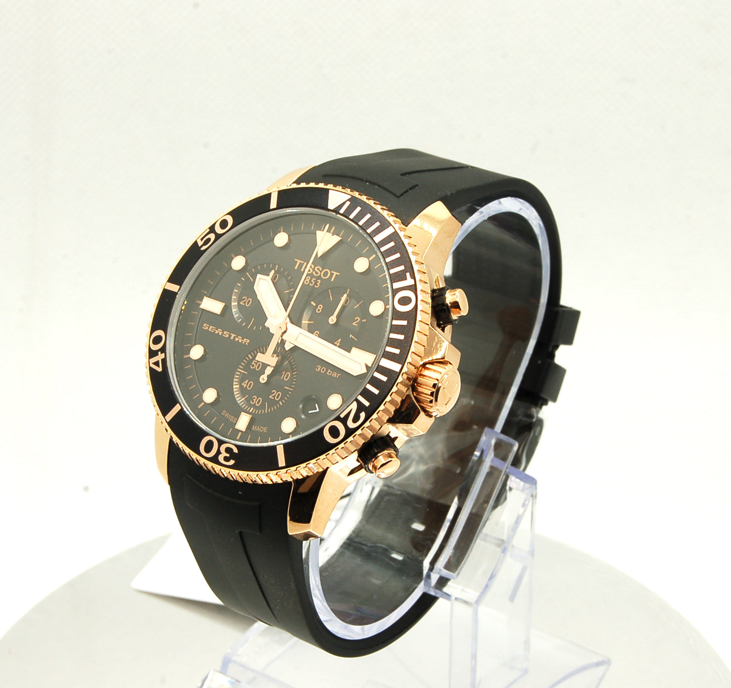 TISSOT MEN'S quartz watch, model SEASTAR 1000 45 MM - T120.417.37.051.00