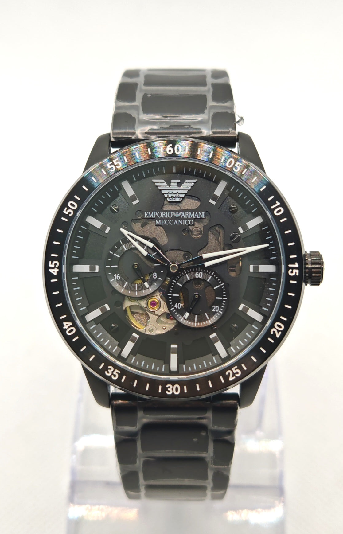 EMPORIO ARMANI AR60054 – Orologio Automatico Uomo Nero | tikAworld