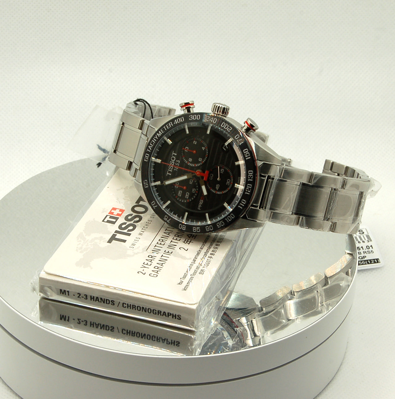 TISSOT MEN'S quartz watch model PRS 516 CHRONOGRAPH - T100.417.11.051.01