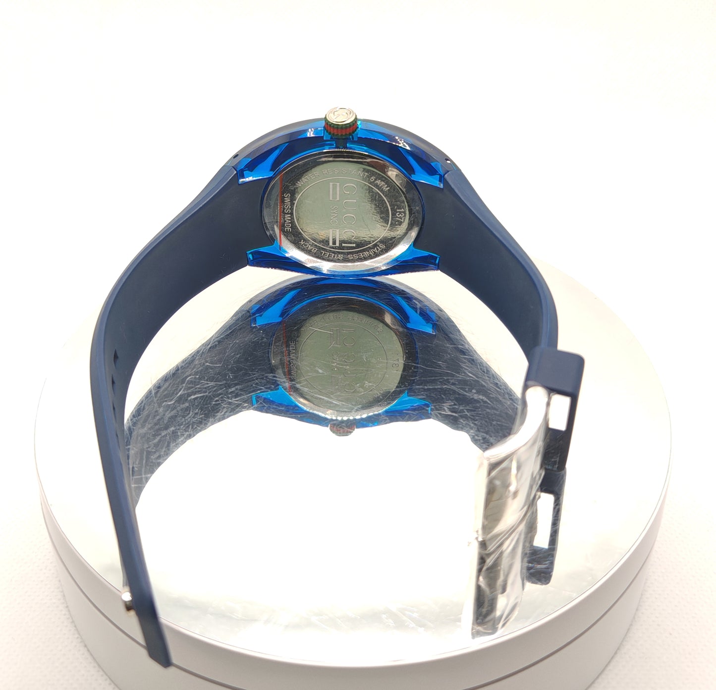 GUCCI orologio per UOMO/unisex al quarzo mod. SYNC - YA137104 46mm