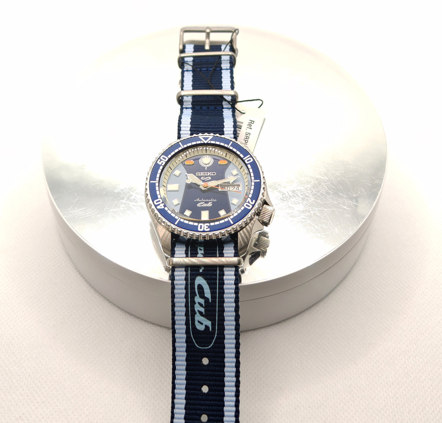 SEIKO Serie 5 orologio automatico Retro Colour Collection mod. SRPK37K1