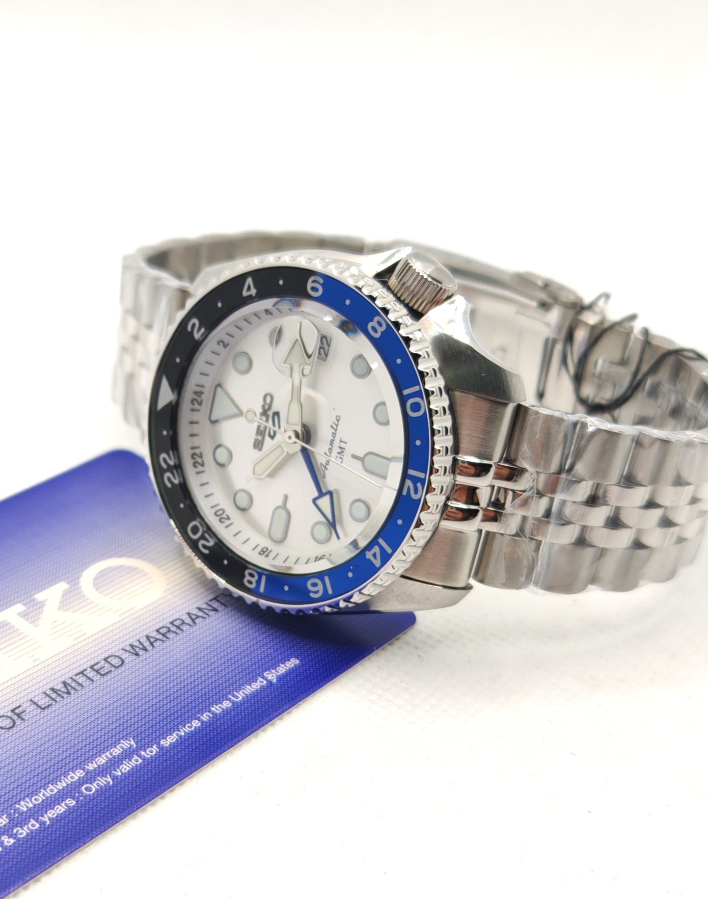 SEIKO 5 GMT orologio automatico SSK033K1 | tikAworld