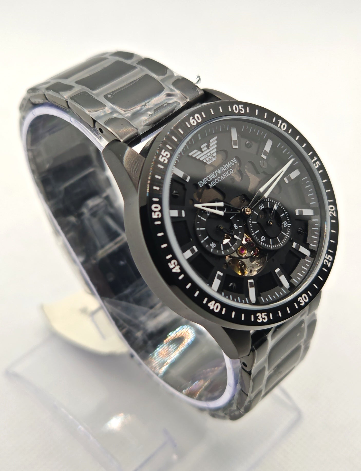 EMPORIO ARMANI AR60054 – Orologio Automatico Uomo Nero | tikAworld