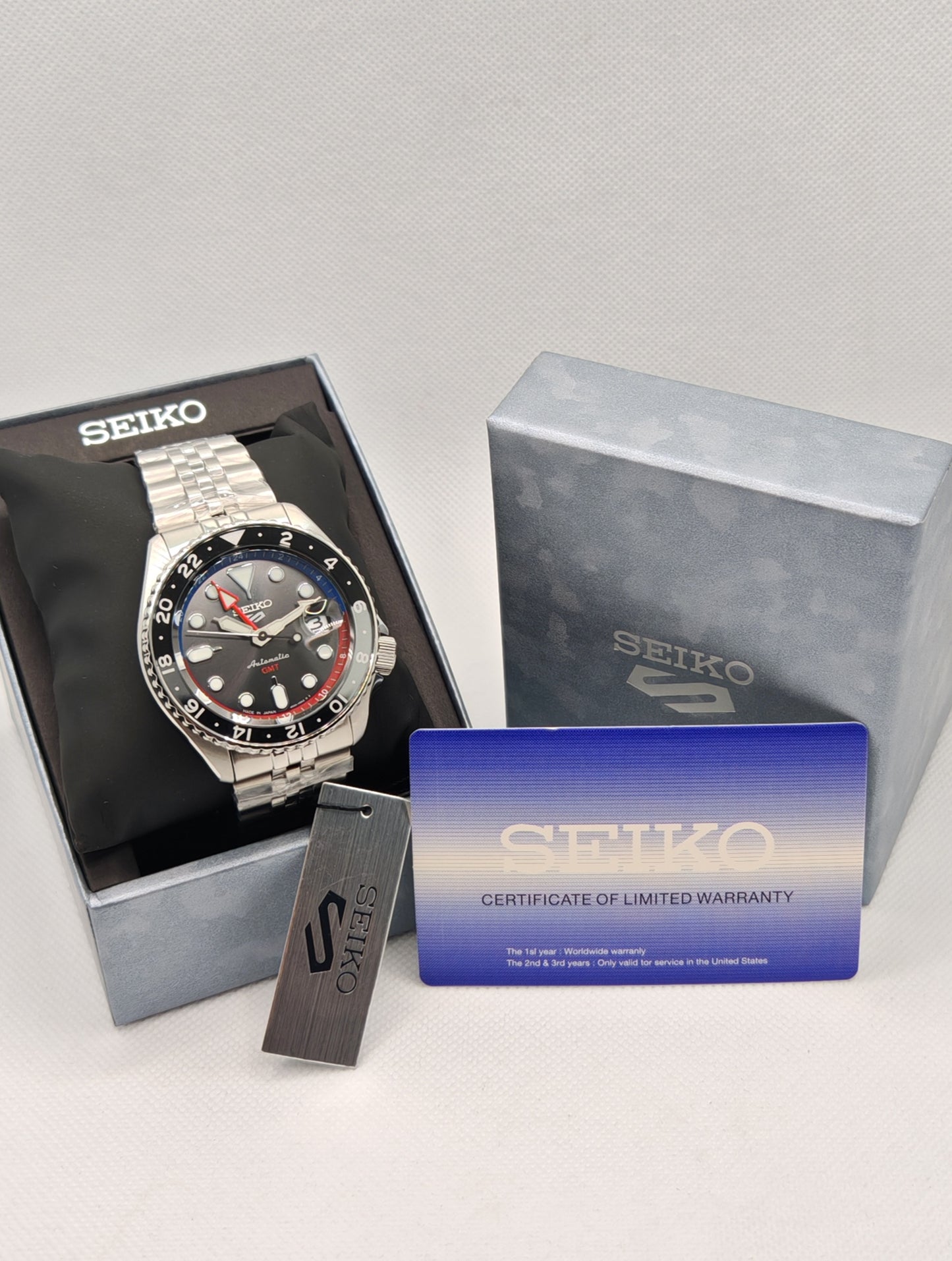 SEIKO 5 GMT orologio automatico mod. SSK019K1