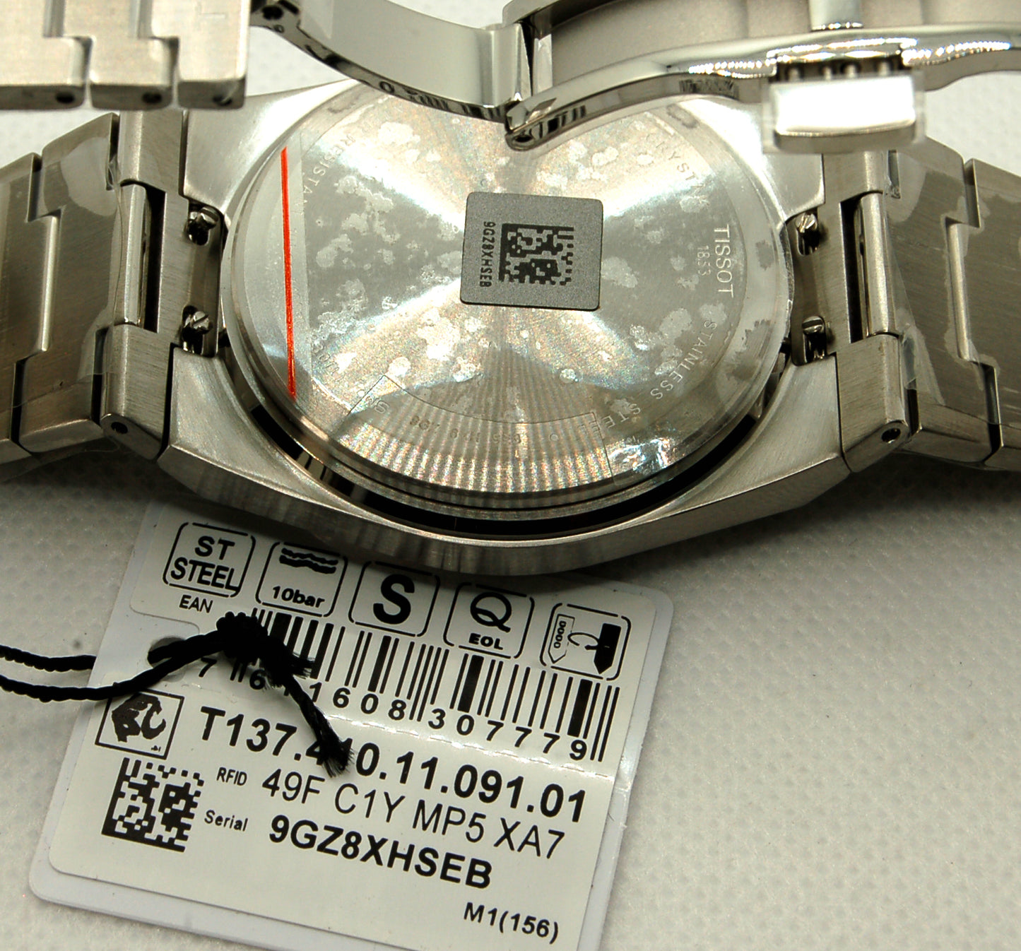 TISSOT PRX 40mm Men's Quartz Watch - T137.410.11.091.01