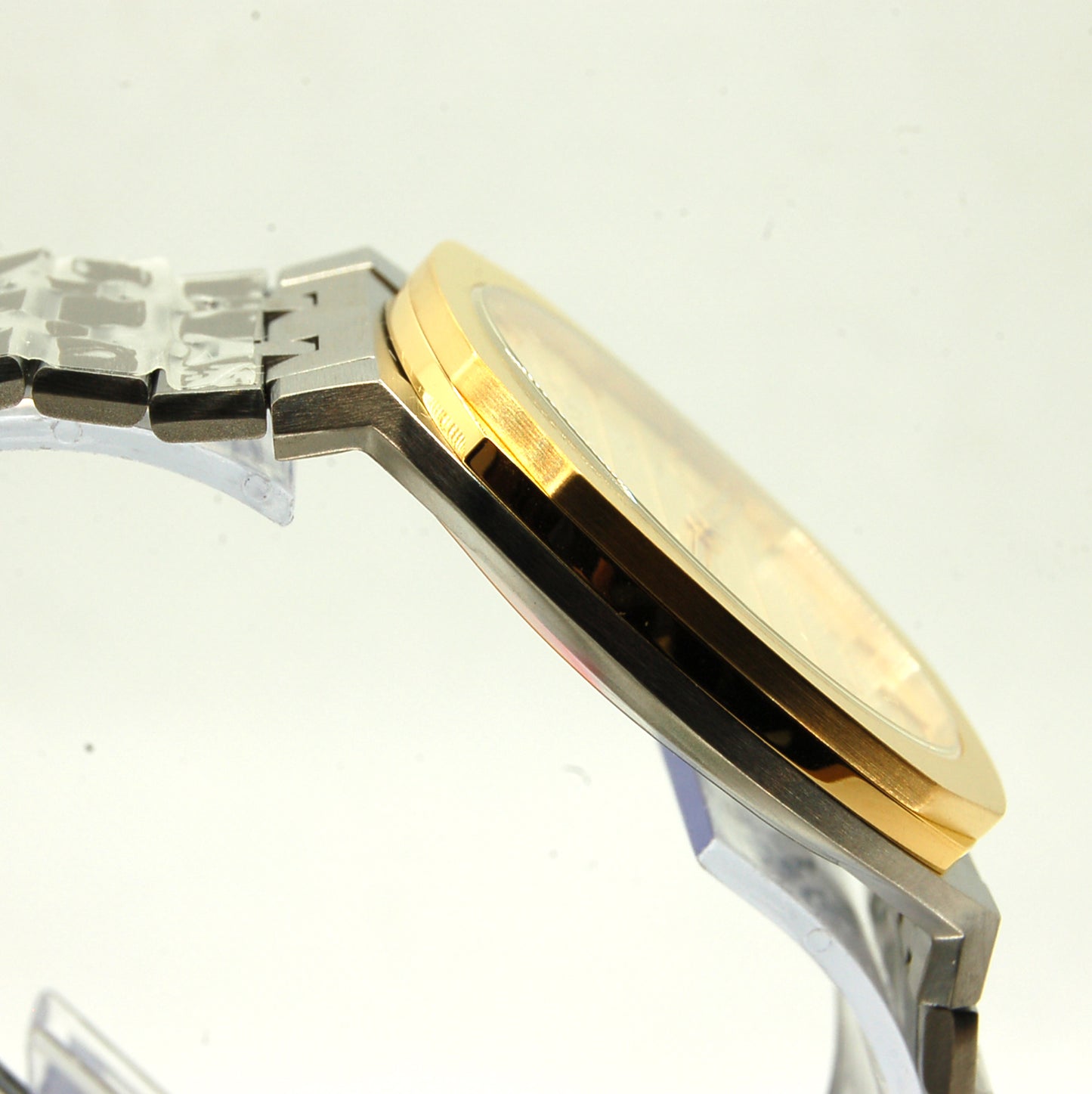 GUCCI 25H Gold/Steel Quartz Watch for Men/Unisex - YA163405