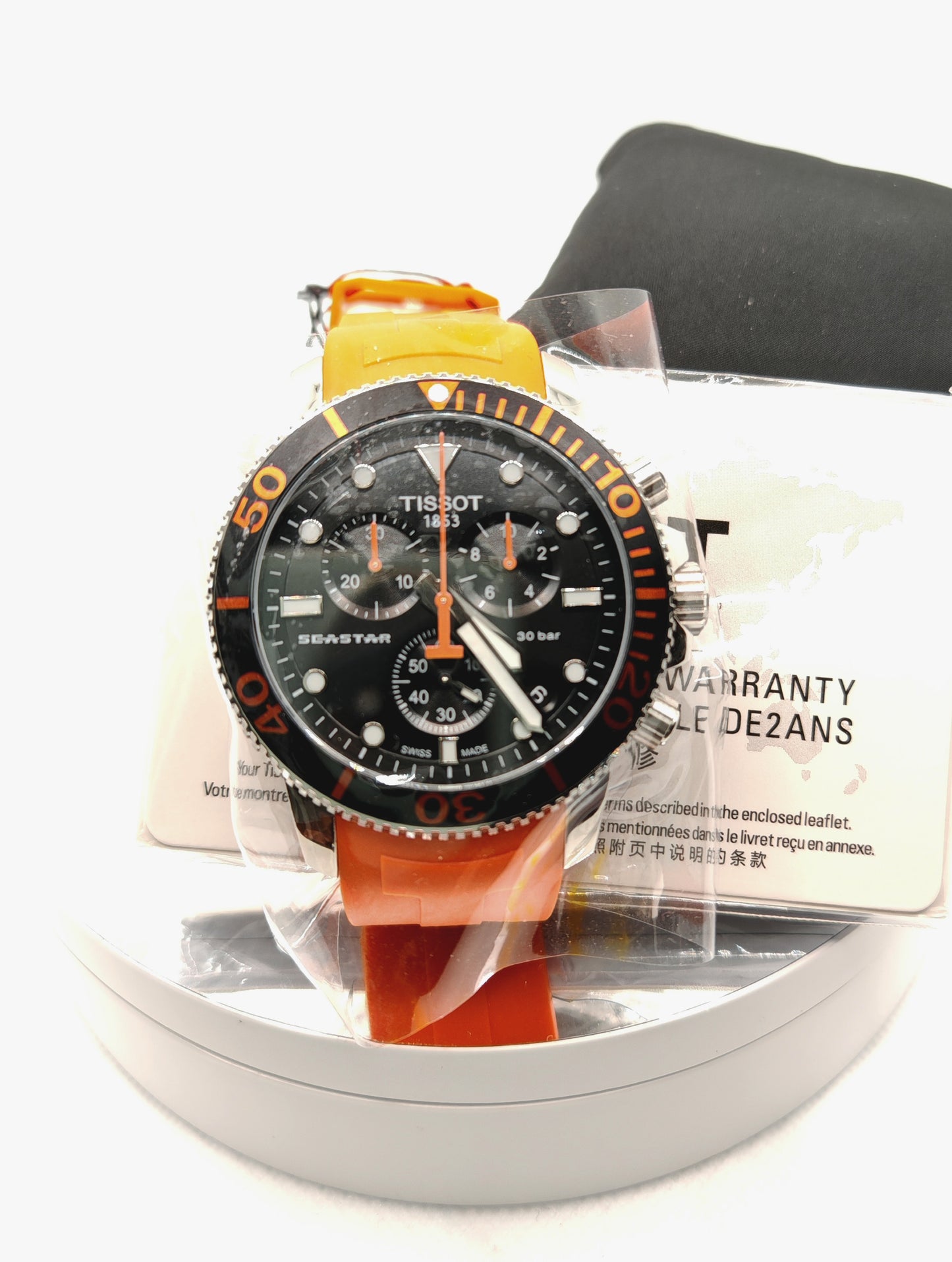 TISSOT MEN'S SEASTAR 1000 quartz watch - T120.417.17.051.01 | tikAworld