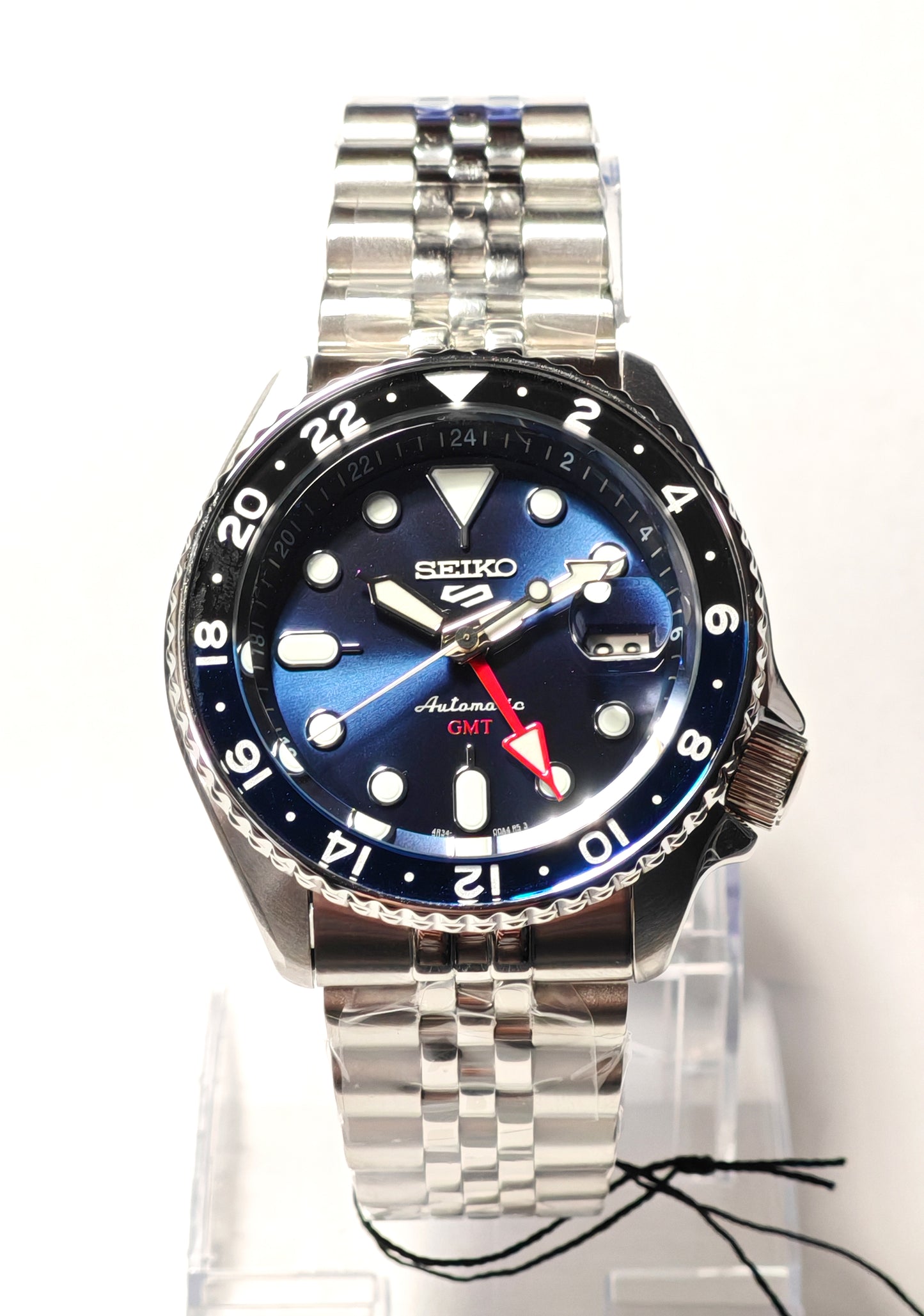 SEIKO 5 GMT automatic watch Blue SSK003K1 | tikAworld