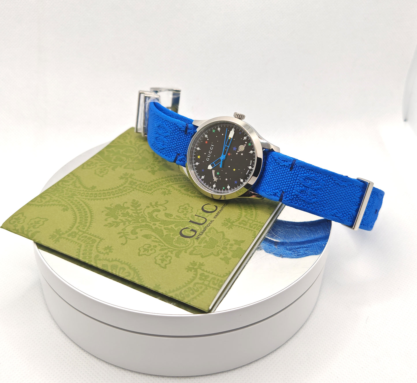 GUCCI orologio per unisex al quarzo mod. G-TIMELESS/NYLON - YA1264183