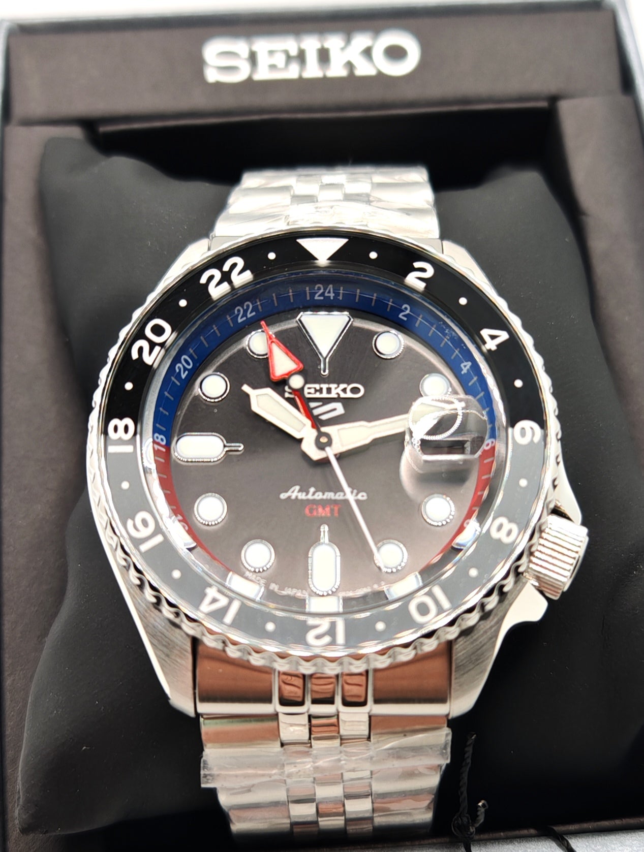 SEIKO 5 GMT orologio automatico mod. SSK019K1