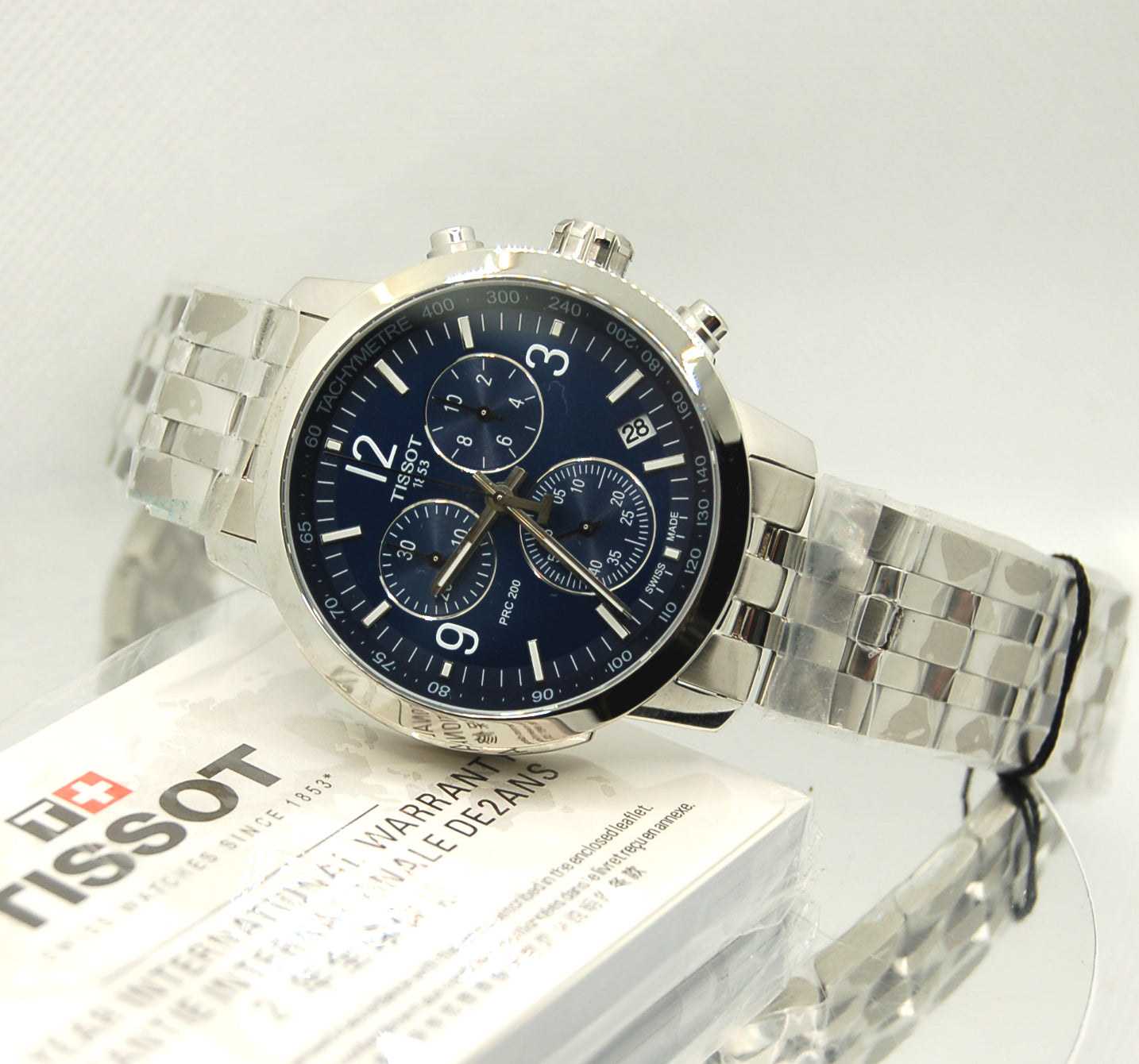 TISSOT PRC 200 CHRONOGRAPH MEN'S quartz watch - T114.417.11.047.00 | tikAworld