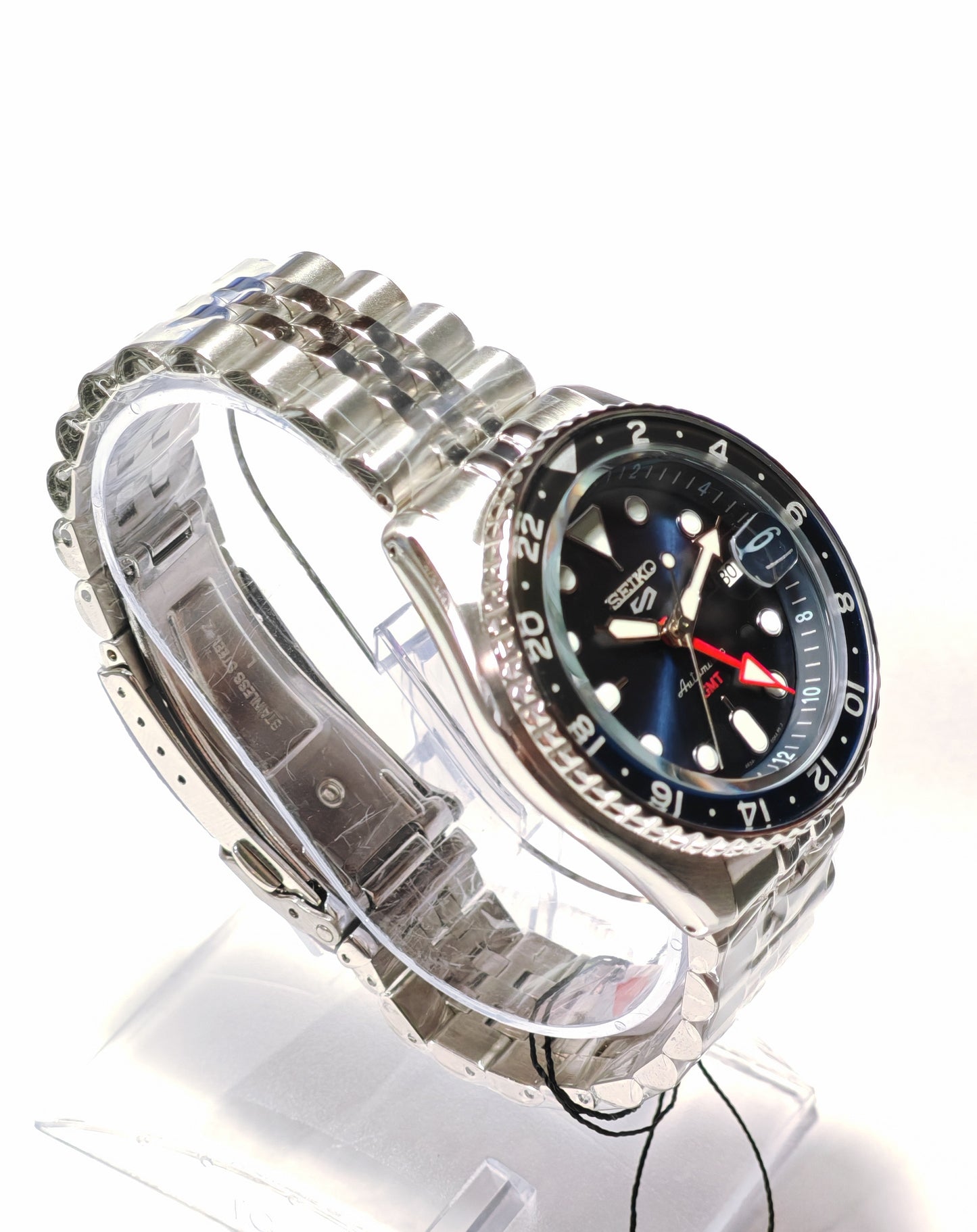 SEIKO 5 GMT automatic watch Blue SSK003K1 | tikAworld