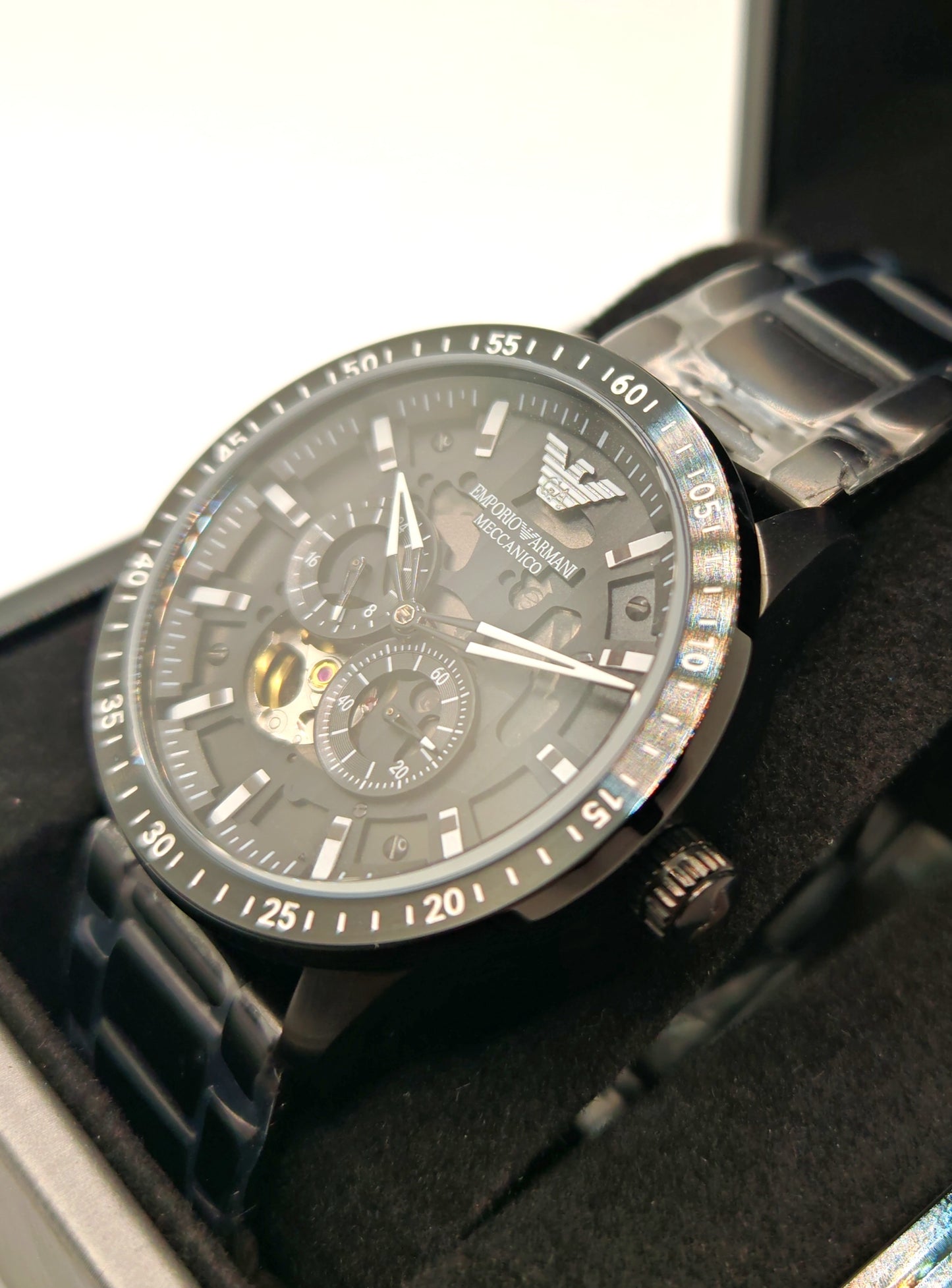 EMPORIO ARMANI AR60054 – Orologio Automatico Uomo Nero | tikAworld