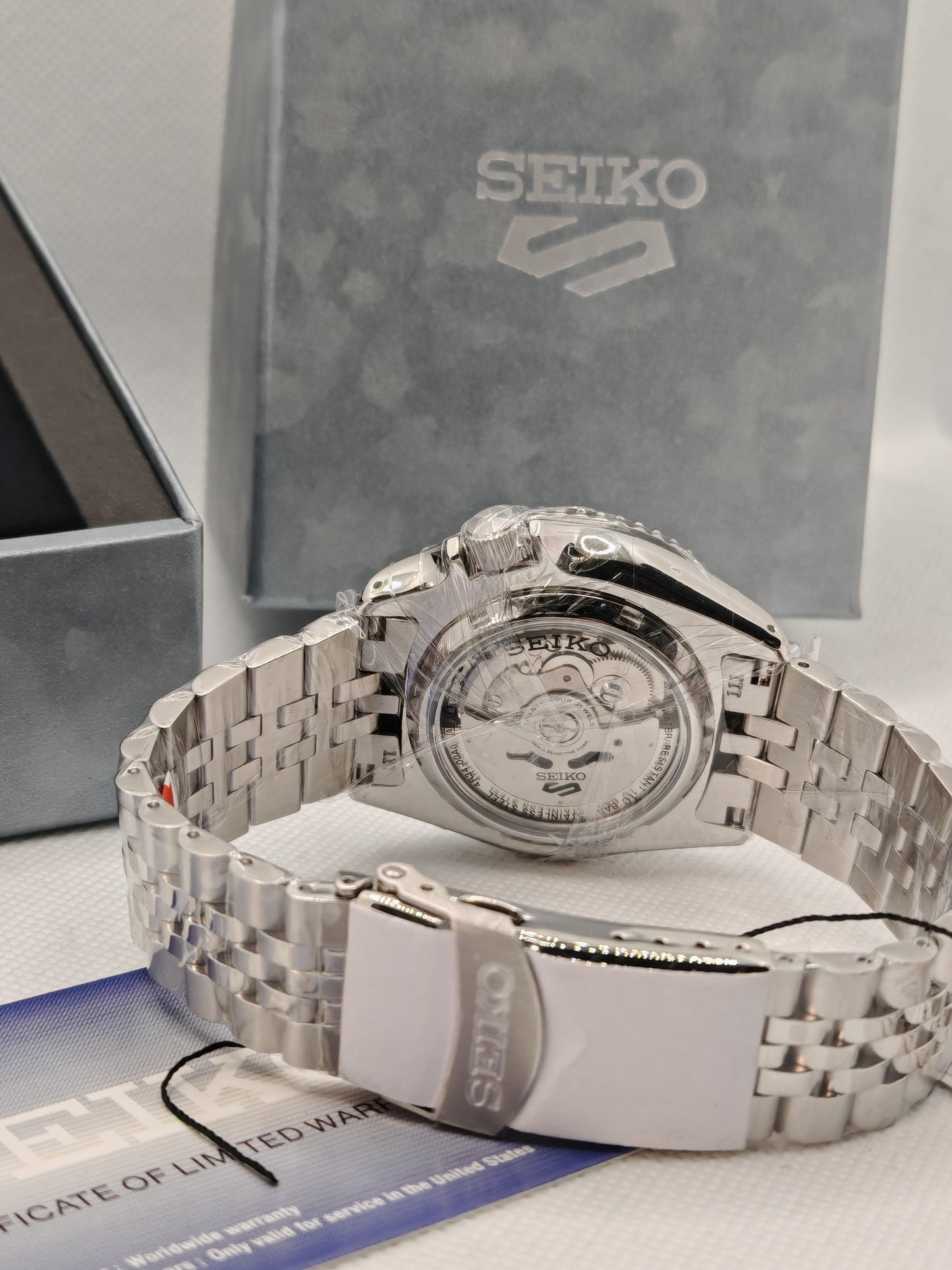 SEIKO 5 GMT automatic watch Blue SSK003K1 | tikAworld