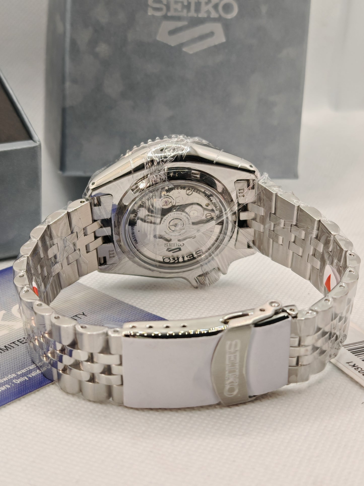 SEIKO 5 GMT automatic watch Blue SSK003K1 | tikAworld