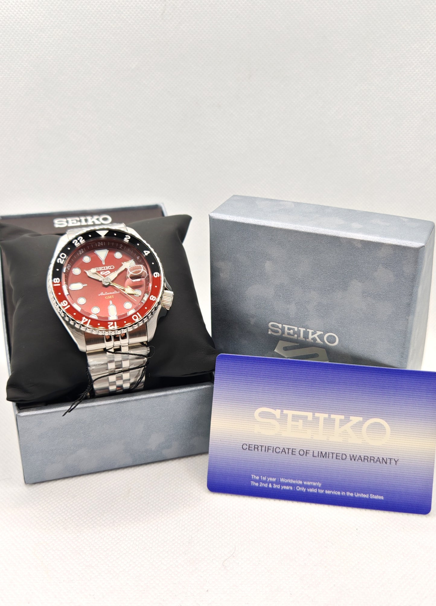 SEIKO 5 GMT orologio automatico mod. SSK031K1